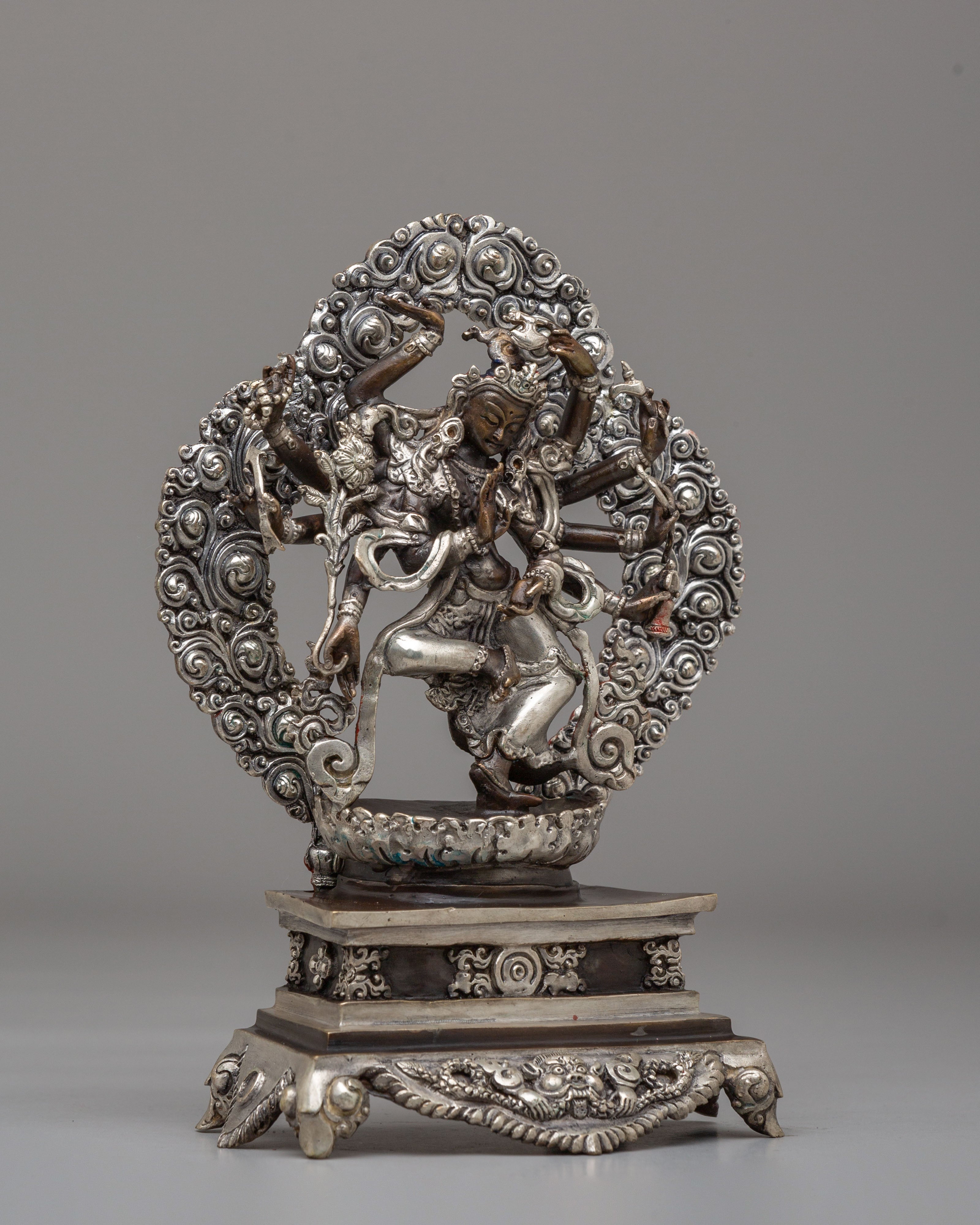 Buddhist Deity Chakrasamvara Statue | Symbol of Spiritual Union and Enlightenment