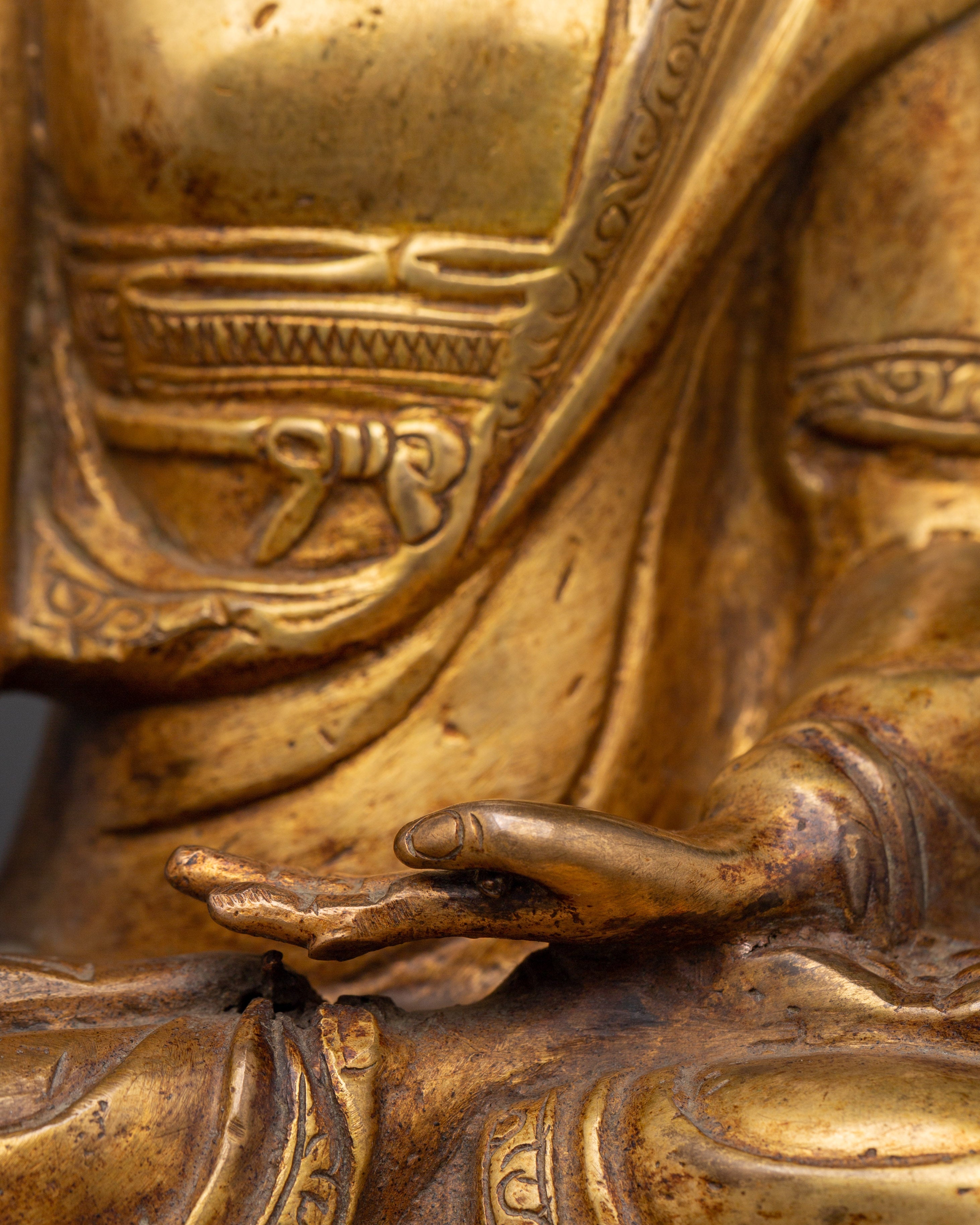 Medicine Buddha Handmade Figurine | Healer of the Mind and Body