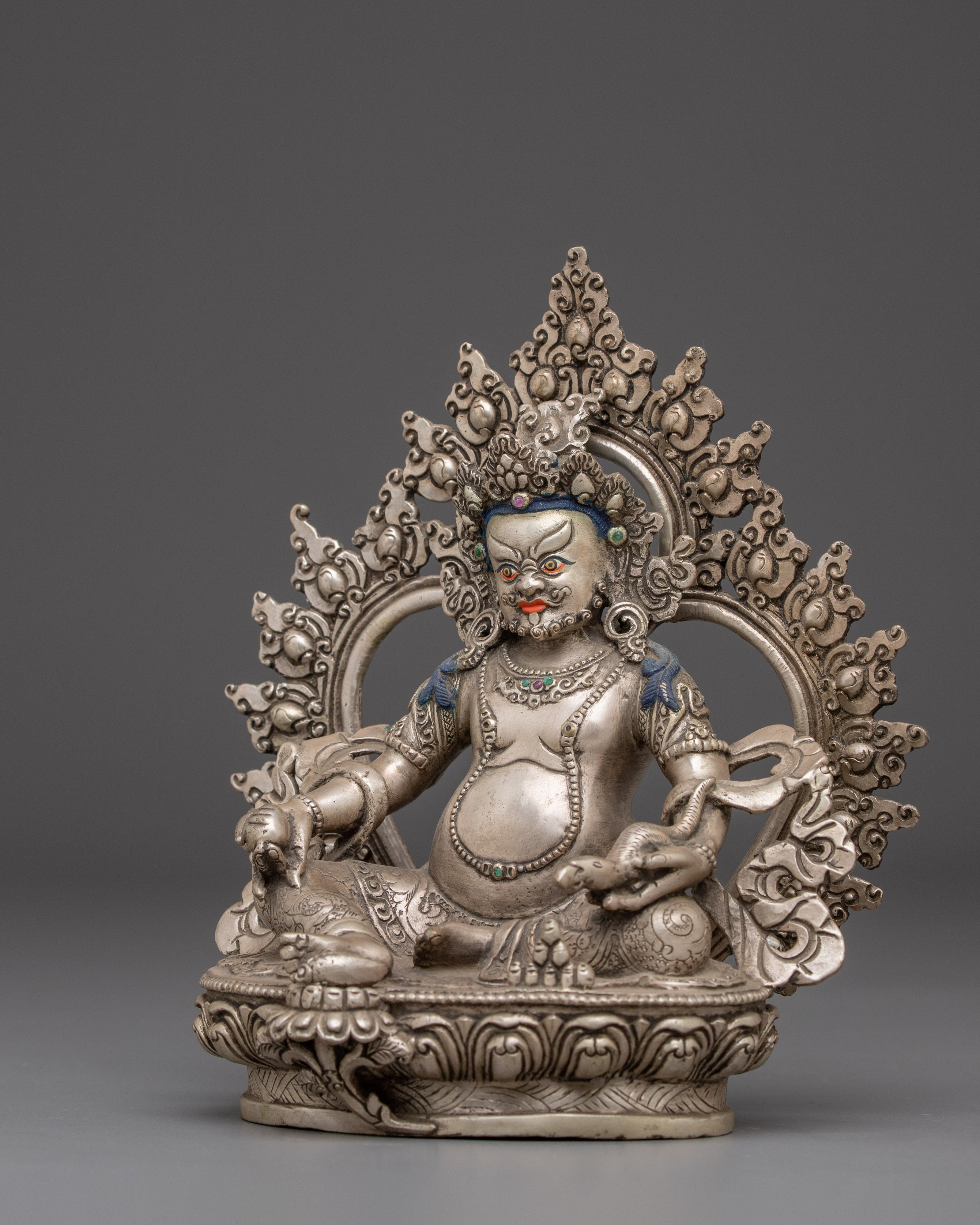 Dzambhala Art, The Tibetan Wealth God | Sacred Prosperity Statue