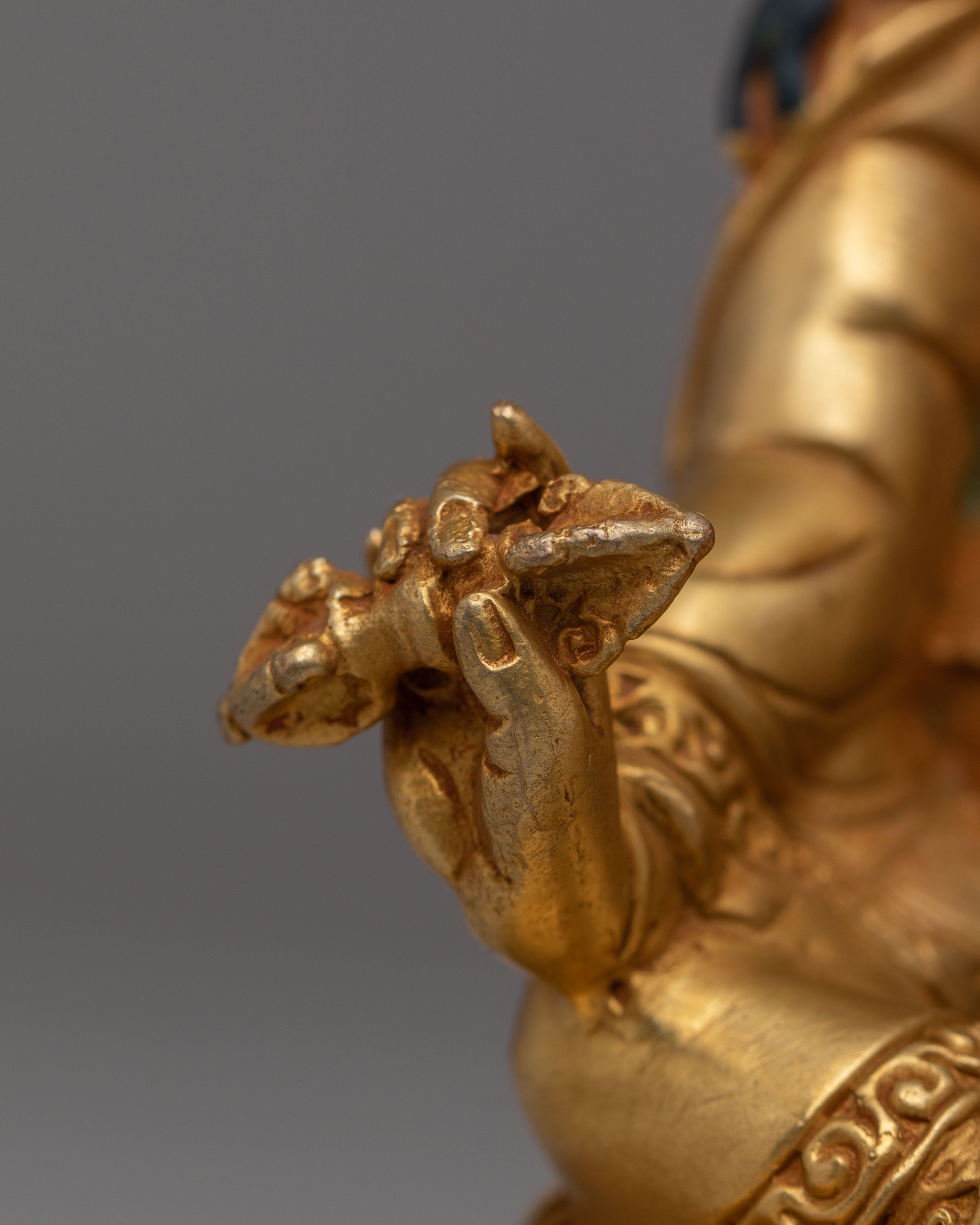 Handcrafted Guru Rinpoche Buddhist Statue