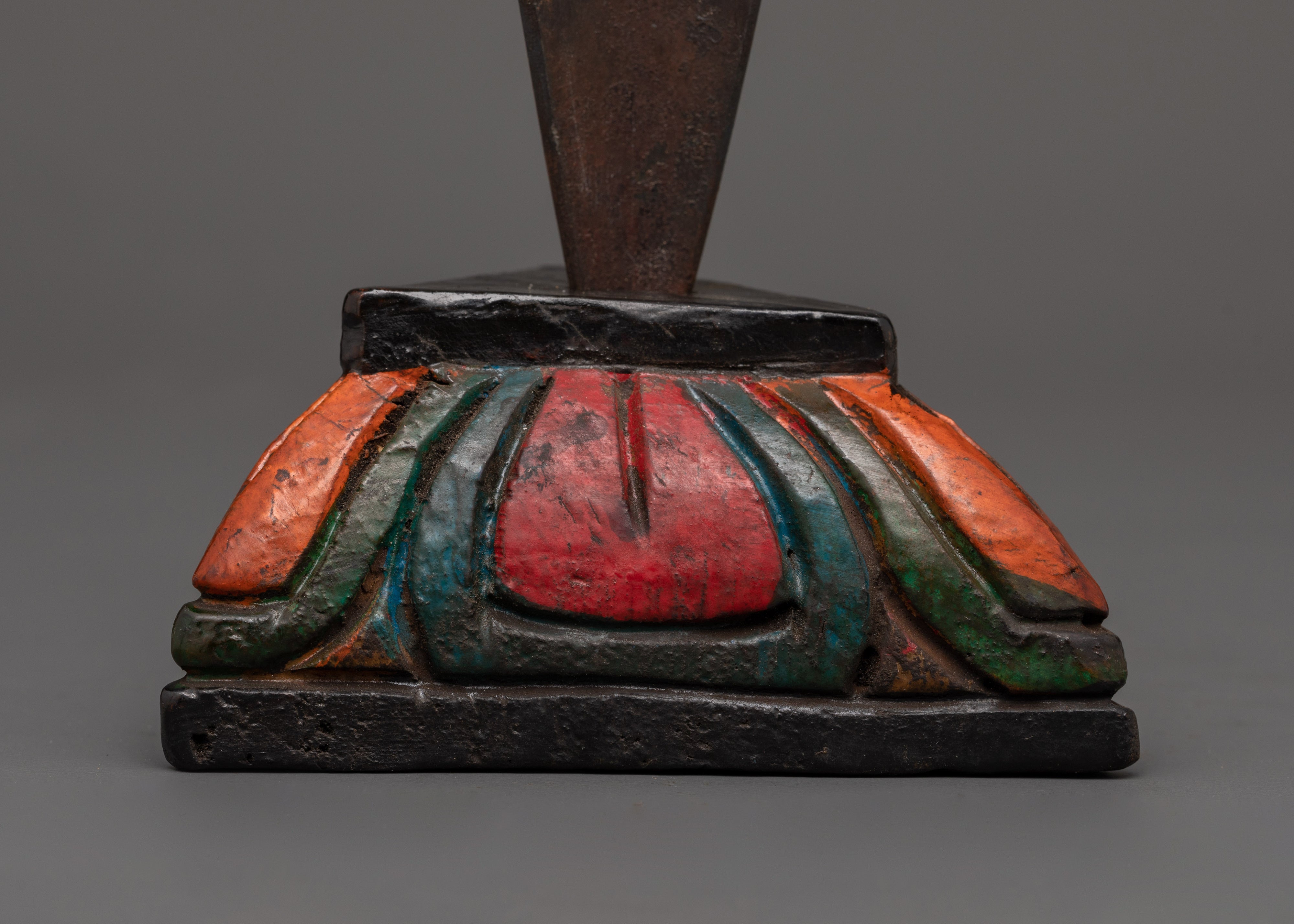 Phurba with Elephant Head | Sacred Ritual Dagger