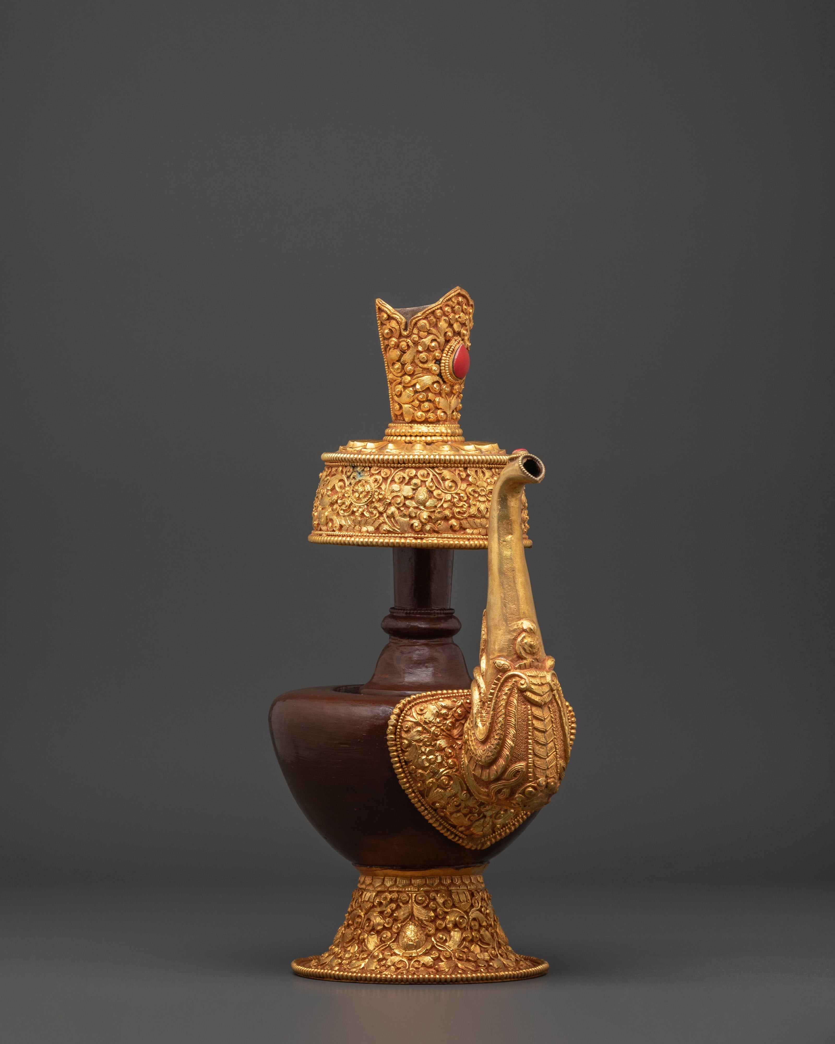 Handcrafted Bhumba Ritual Lamp | A Sacred Tibetan Spiritual Artifact