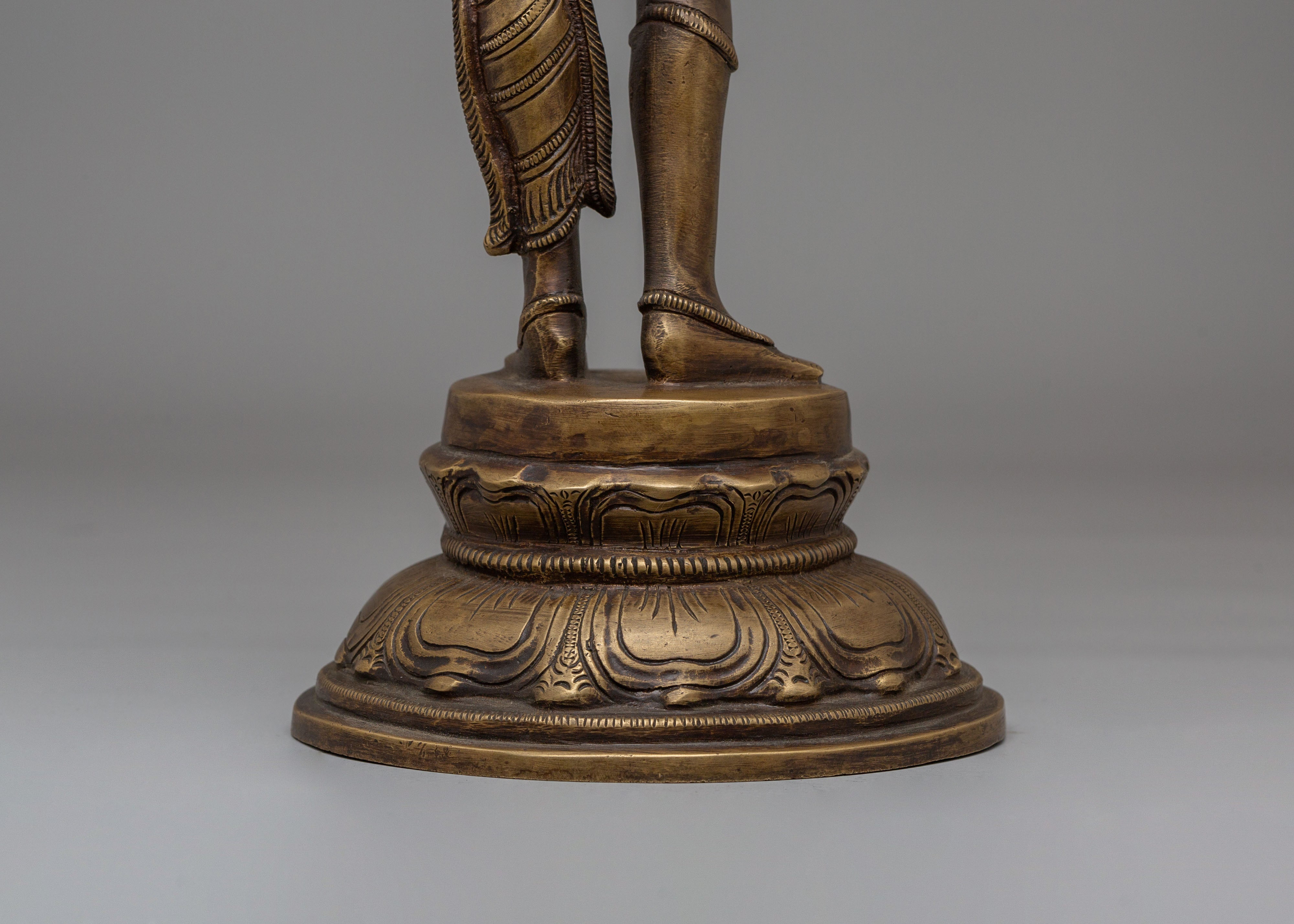 Handmade Ardhanarishvara Statue | Divine Union of Shiva & Shakti