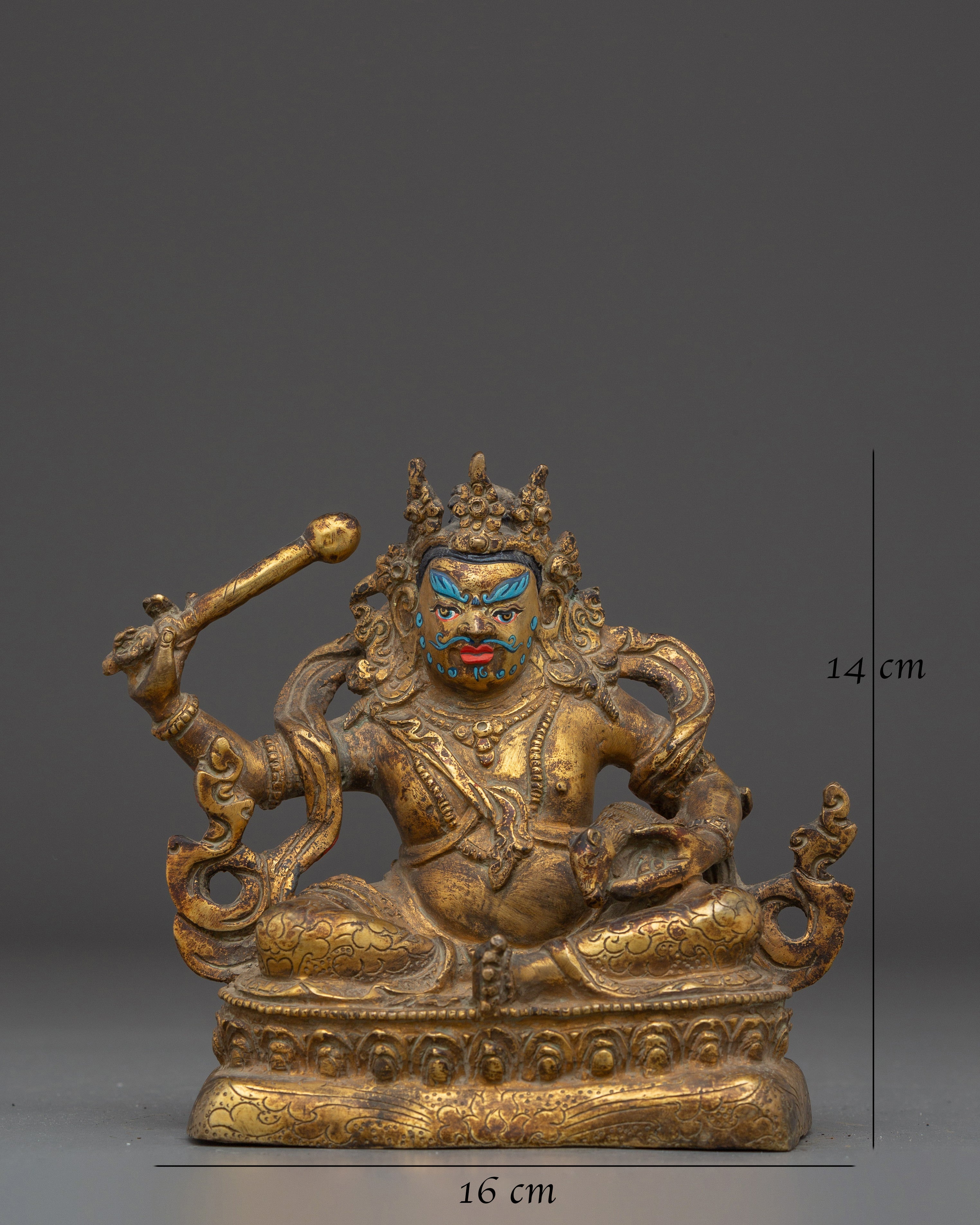 Virulhaka Copper Statue | Heavenly King of the South