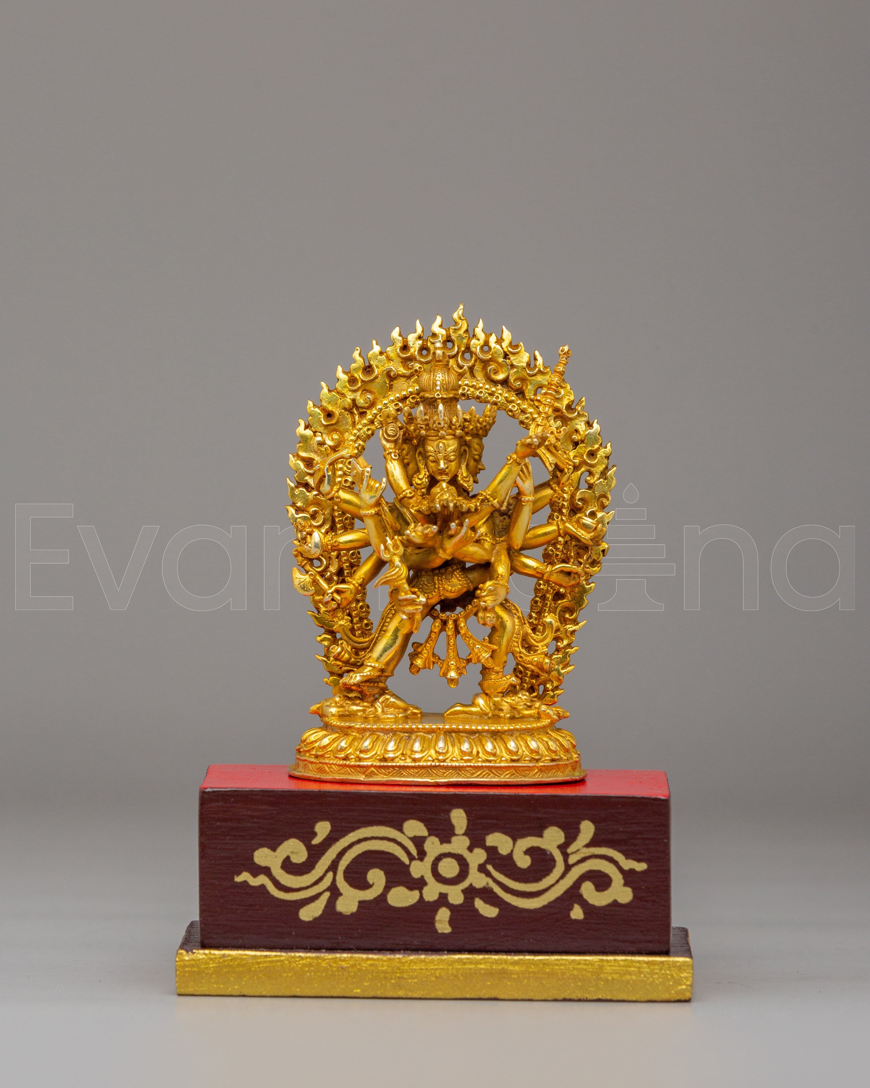 Tibetan Chakrasamvara with Consort Statue 