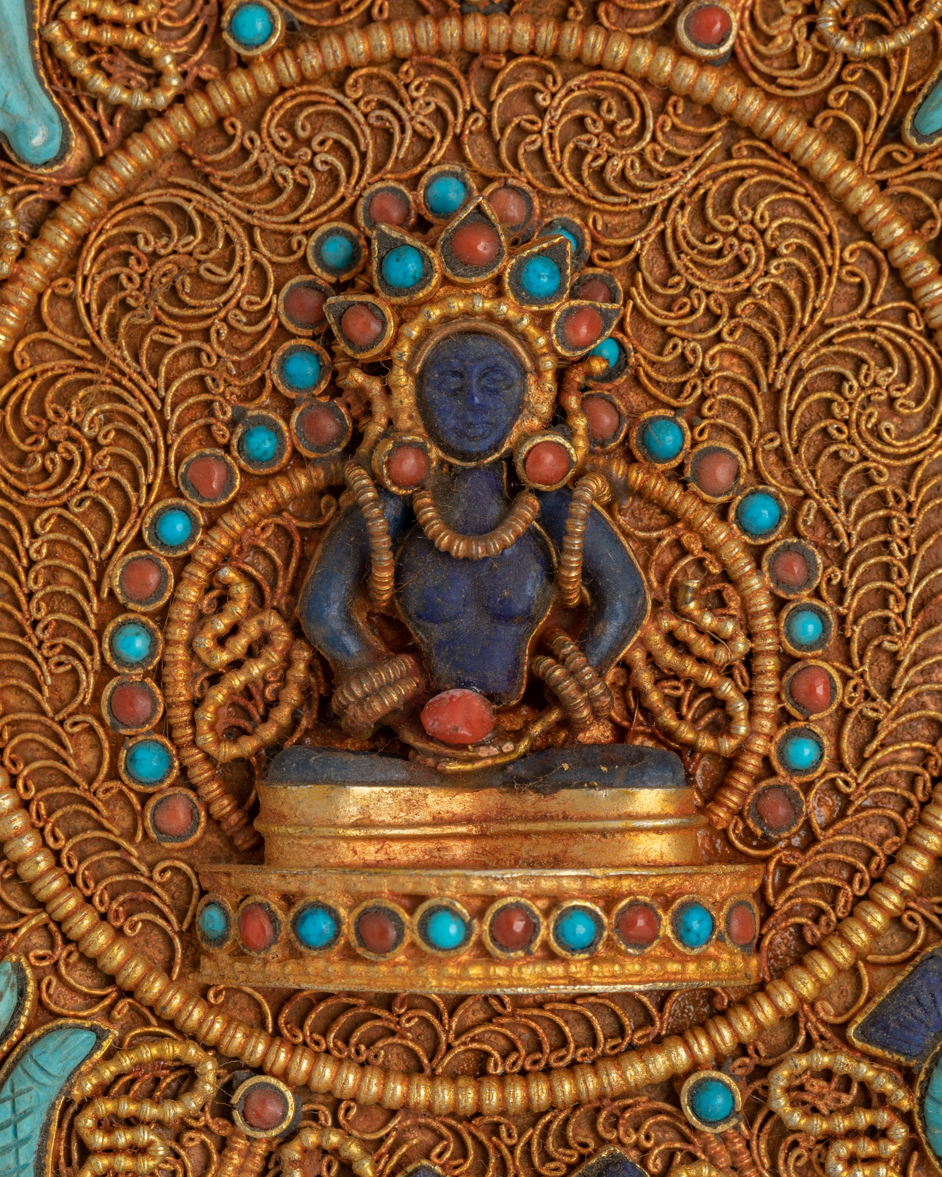 Handcrafted Tibetan Sacred Ghau Box Locket | Ghau Box for Protection and Blessings
