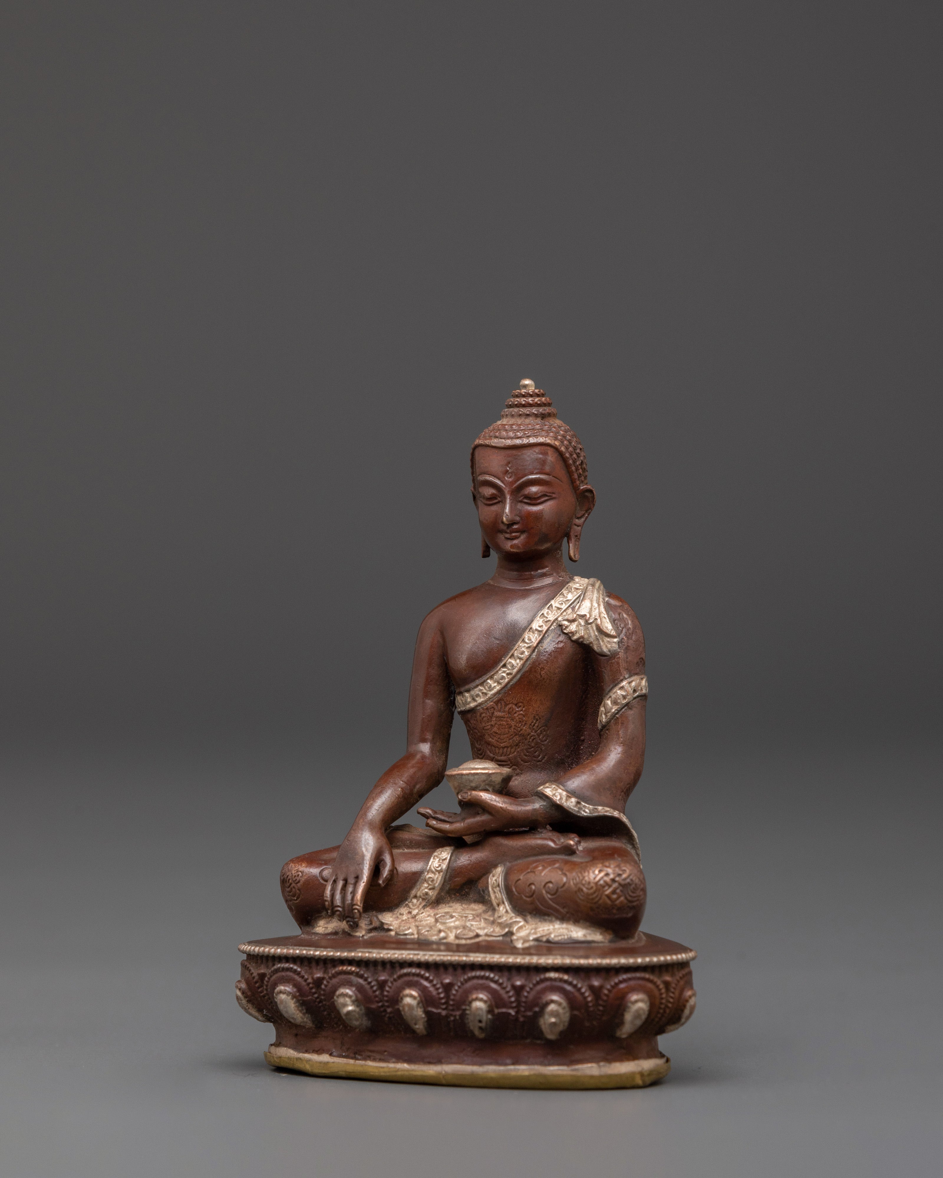 Traditional Shakyamuni Buddha Statue | Handcrafted Buddhist Sculpture