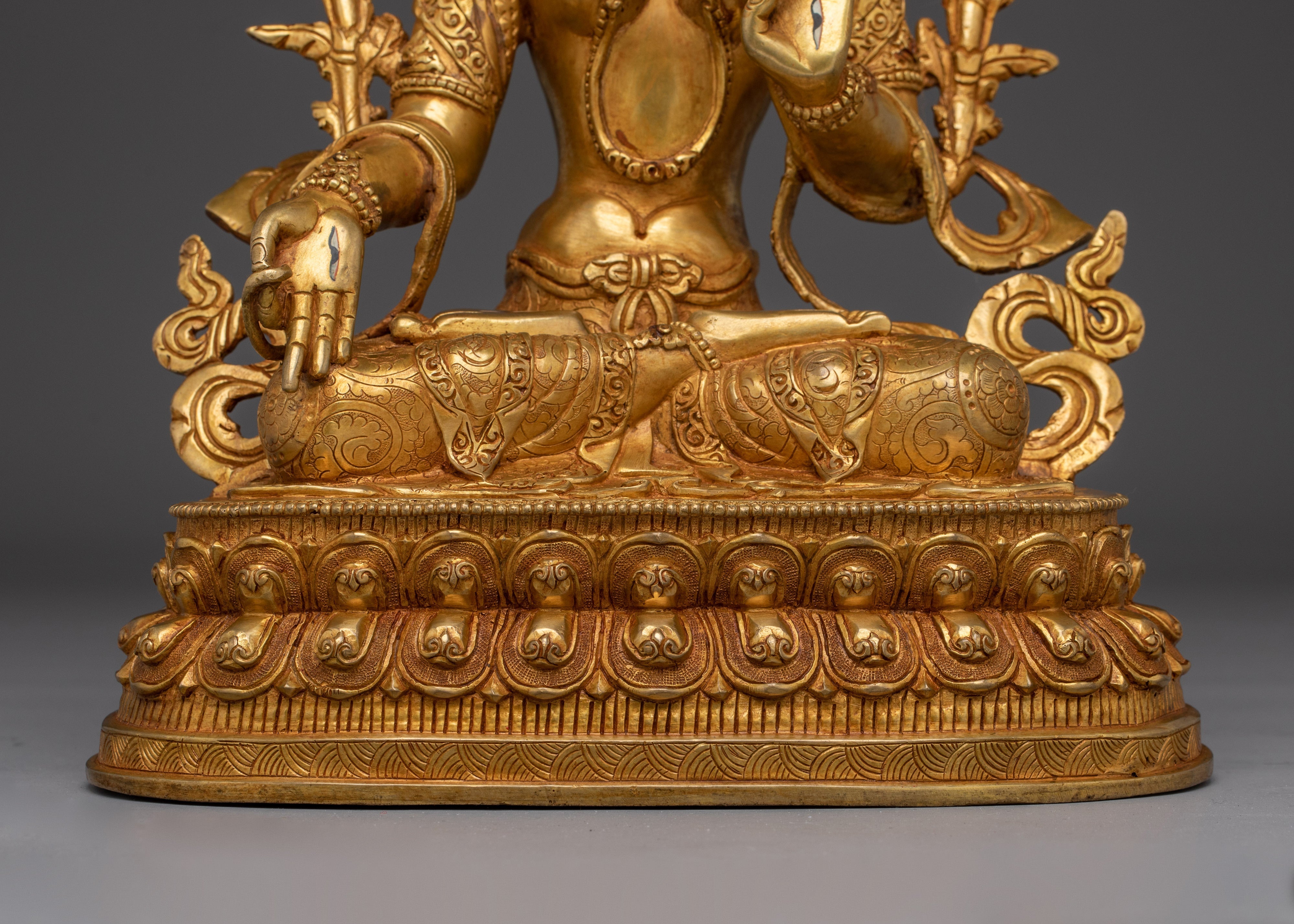 Sita Tara Healing Deity Statue | White Tara - Symbol of Compassion and Healing