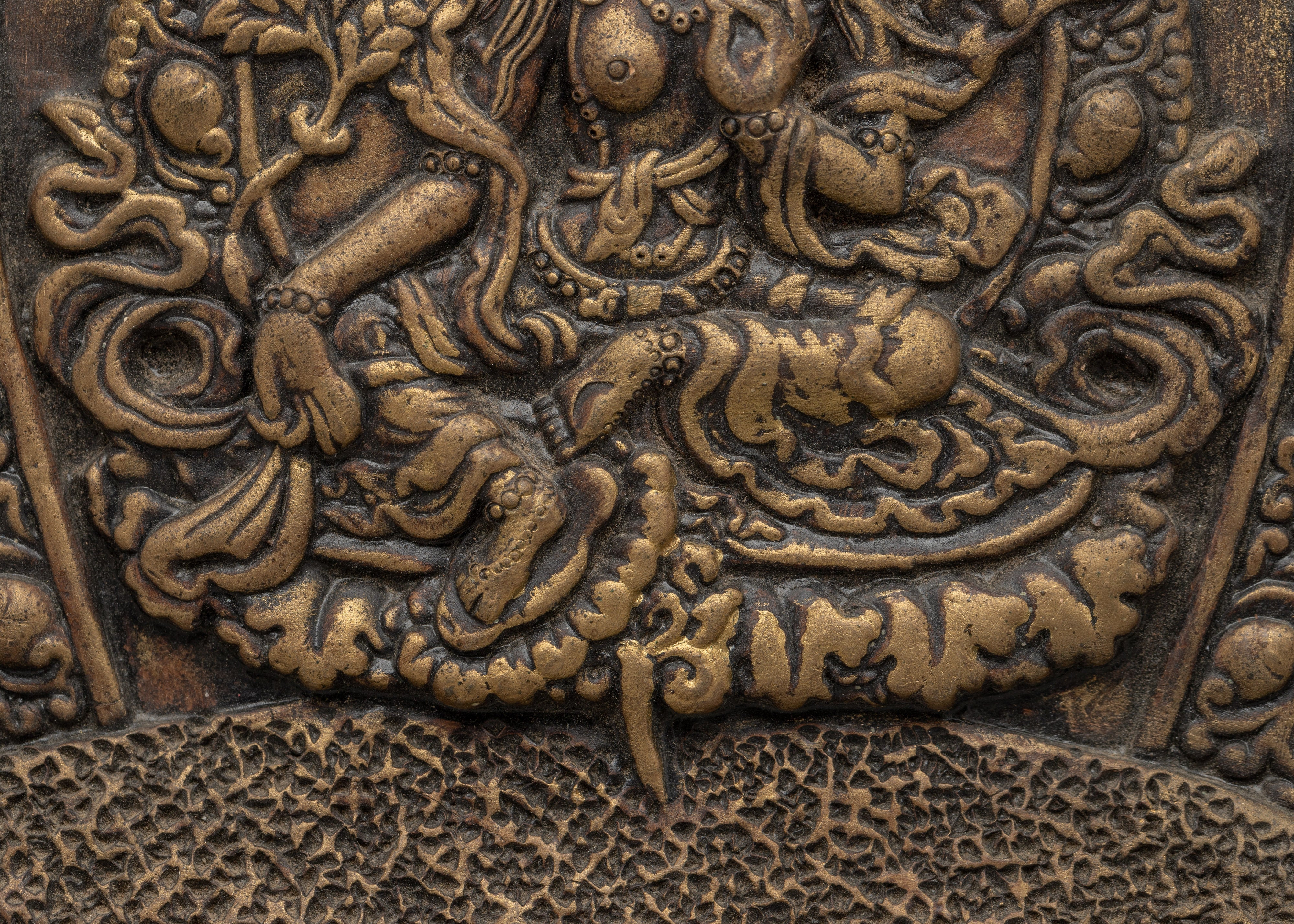 Green Tara Wall Hanging Statue | Sacred Symbol of Compassion & Protection
