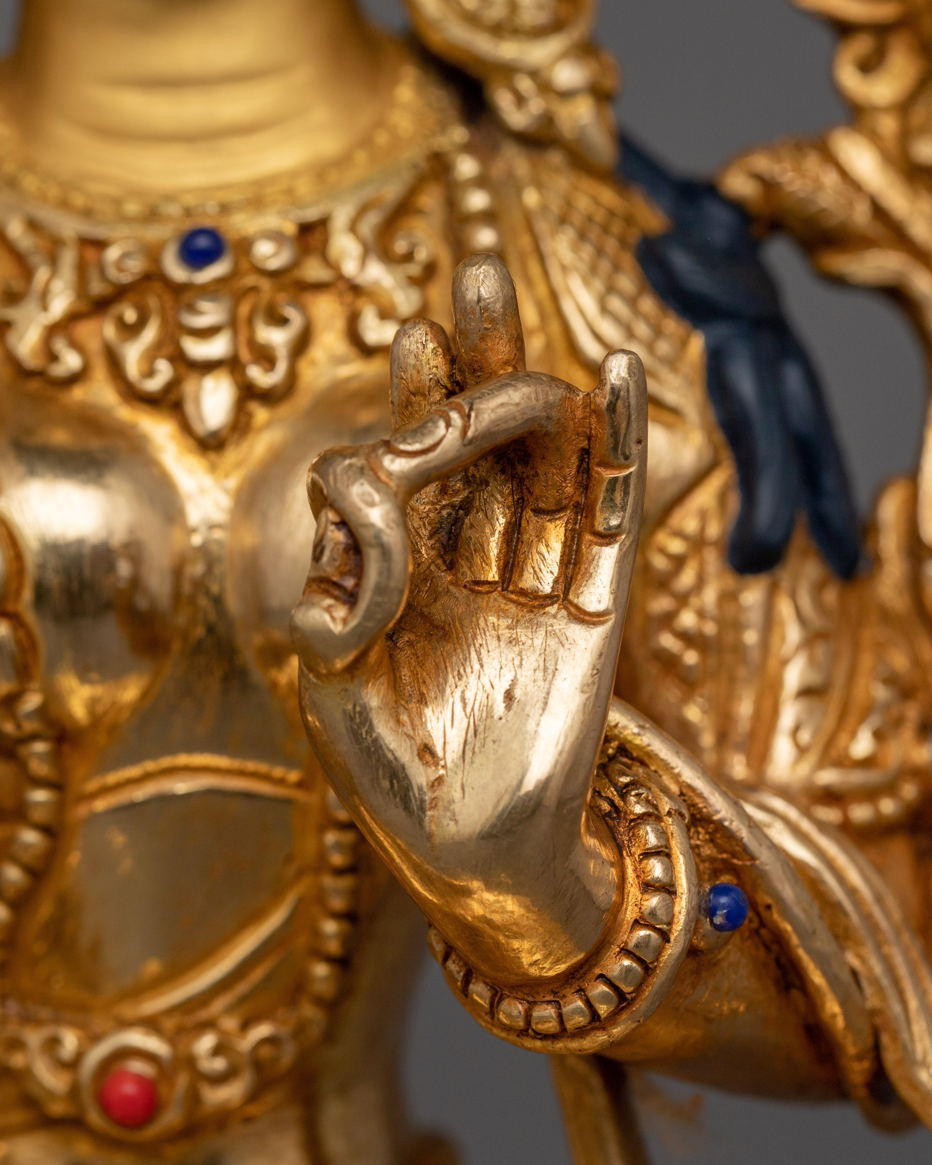 Traditional Himalayan Art of Red Tara | Kurukulla Tara Sculpture