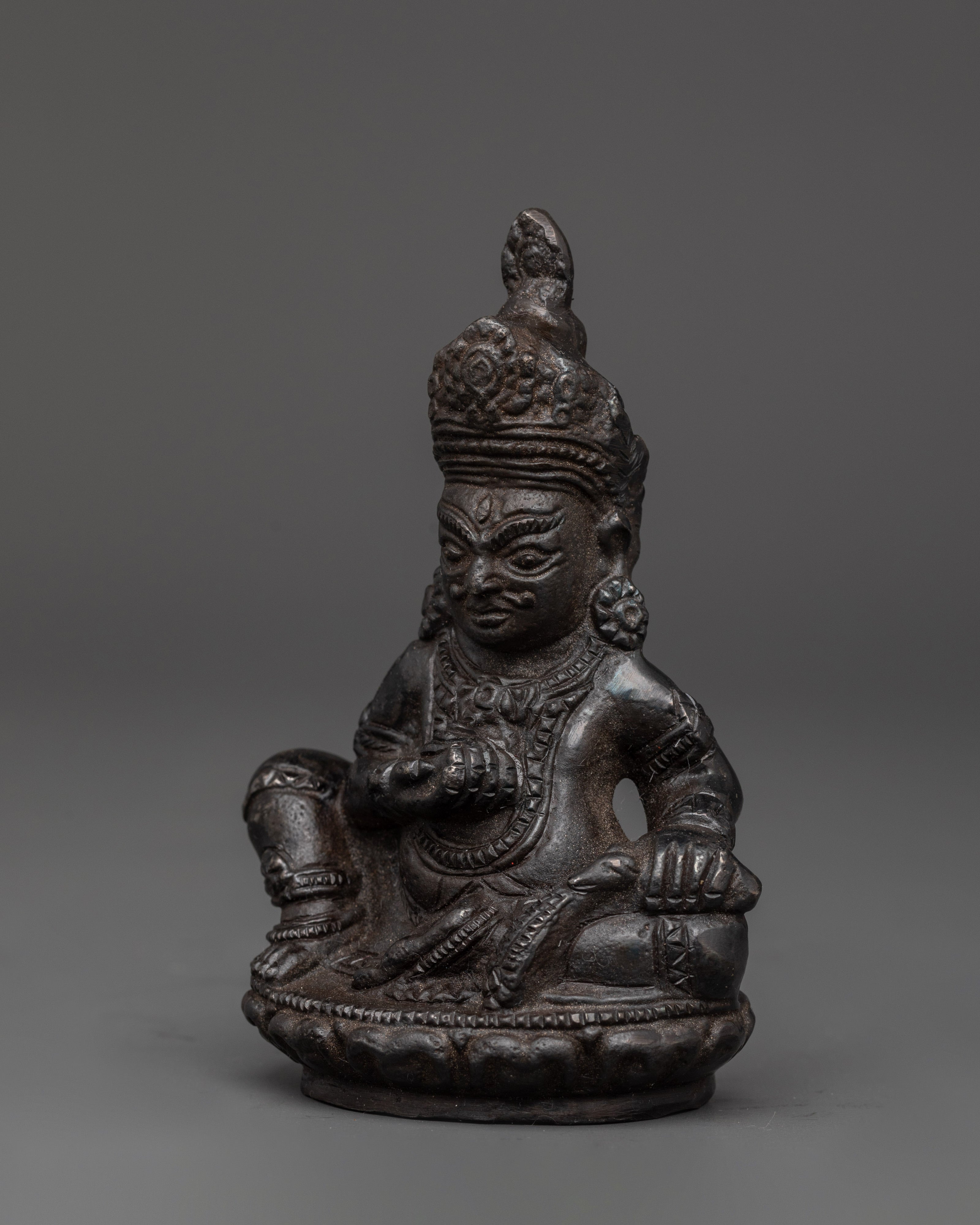 Tibetan Wealth Guardian Dzambhala Figurine | Lord of Wealth and Prosperity