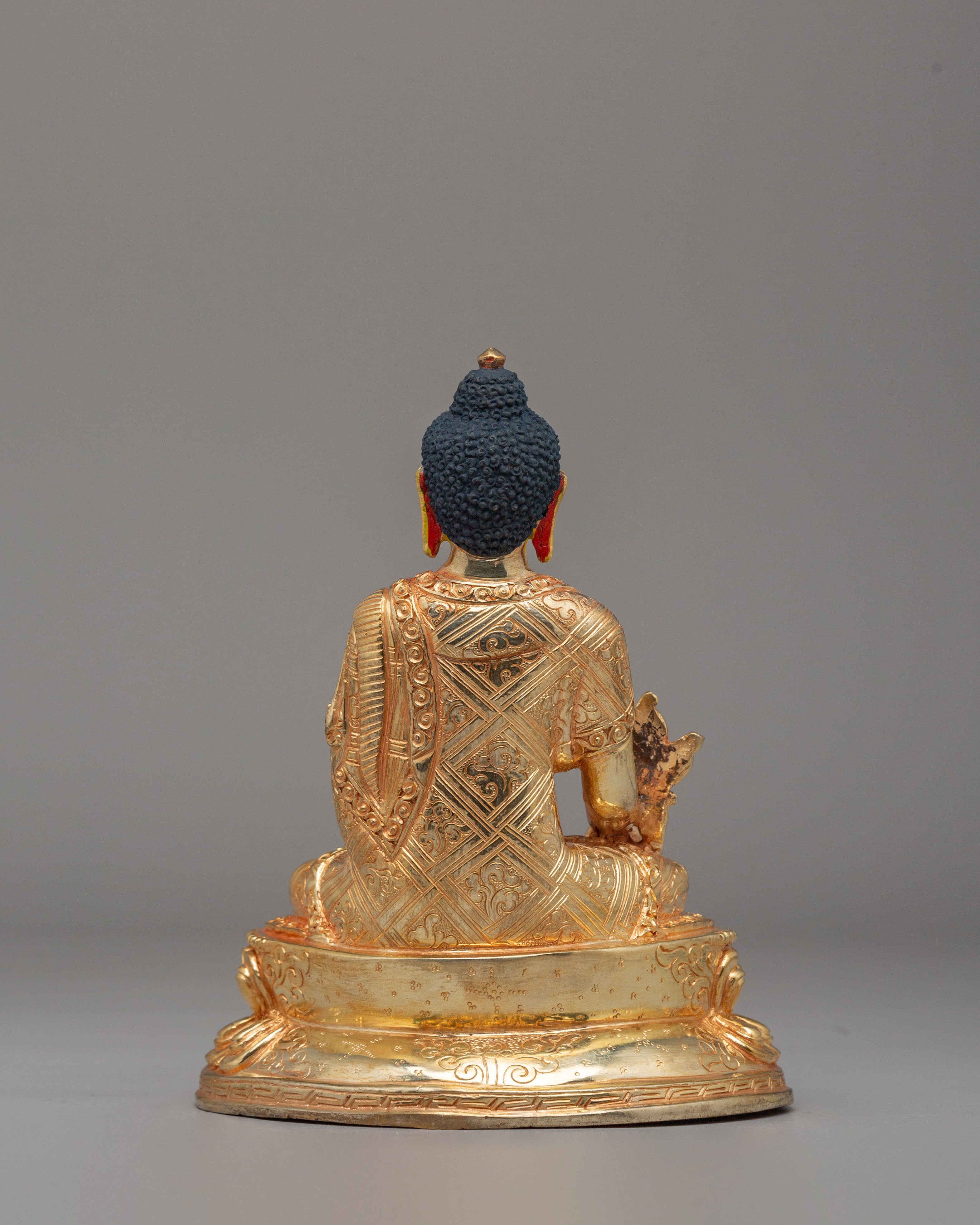Handcrafted Medicine Buddha Altar Statue | Symbol of Healing and Compassion