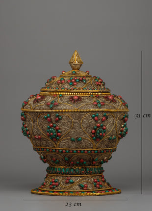 Rice Pot for Offerings | A Sacred Vessel of Abundance