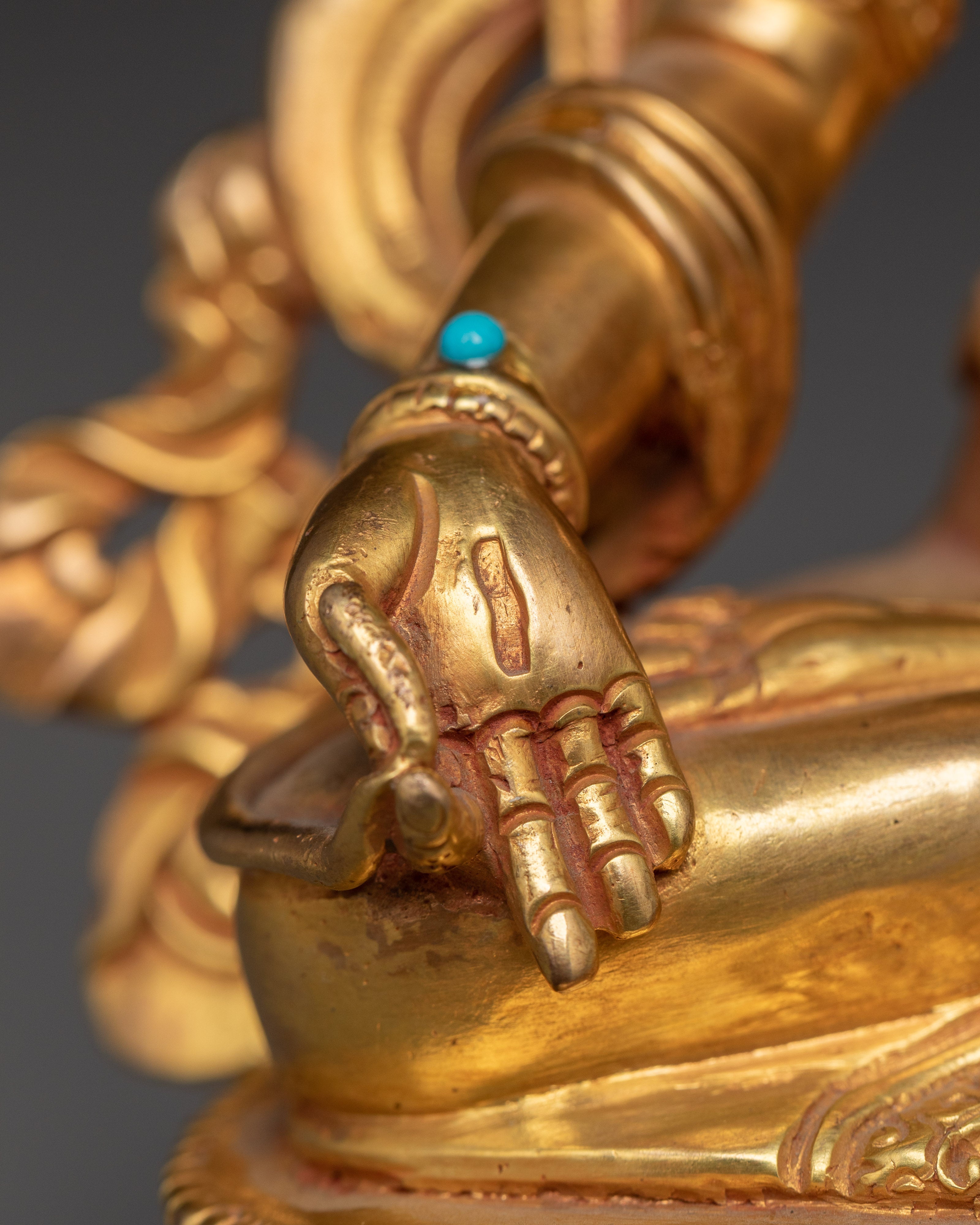 Handmade Buddhist Statue of White Tara | Symbol of Compassion and Long Life