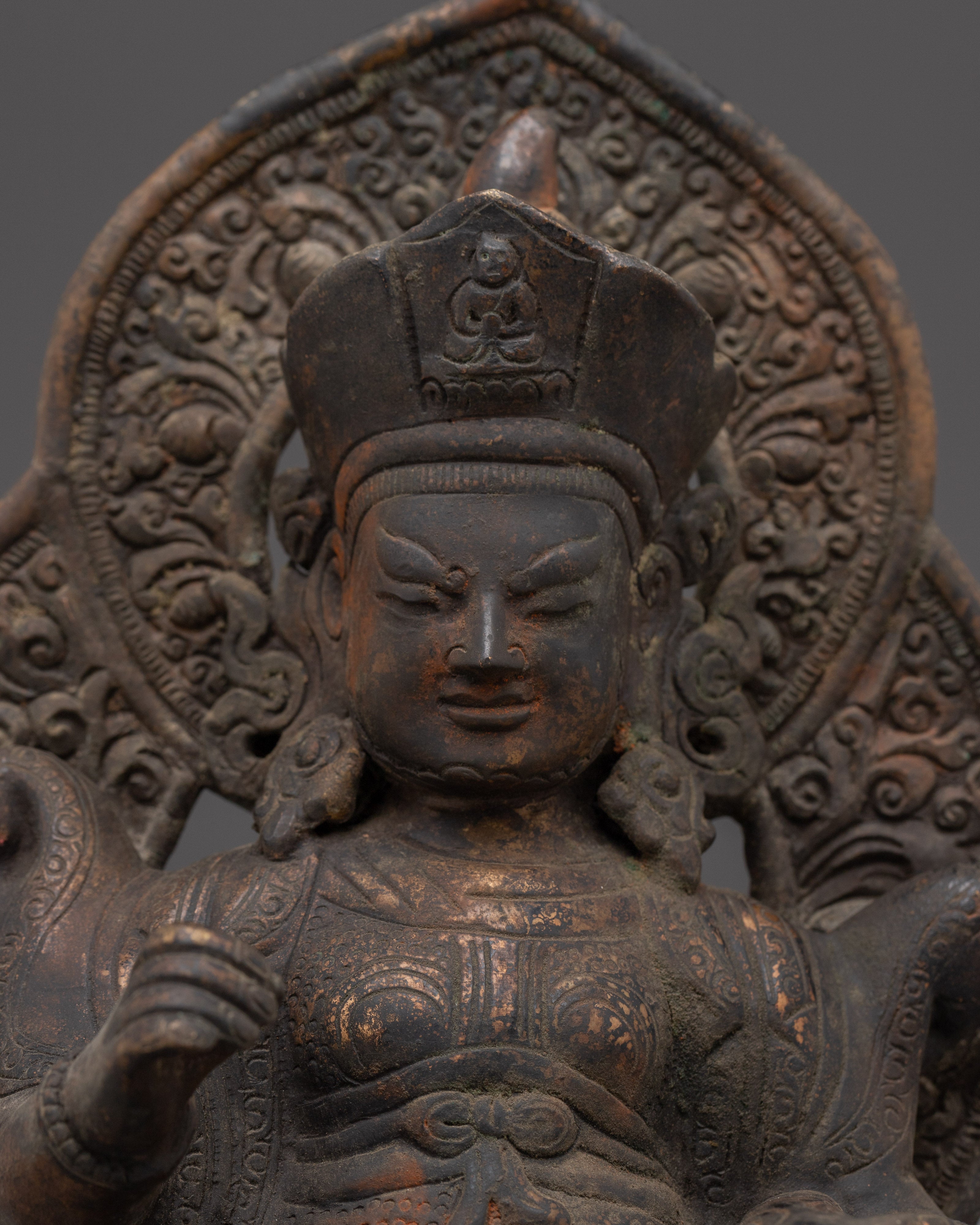 Vaishravana Handcrafted Statue | Prosperity and Protection Altar Decor