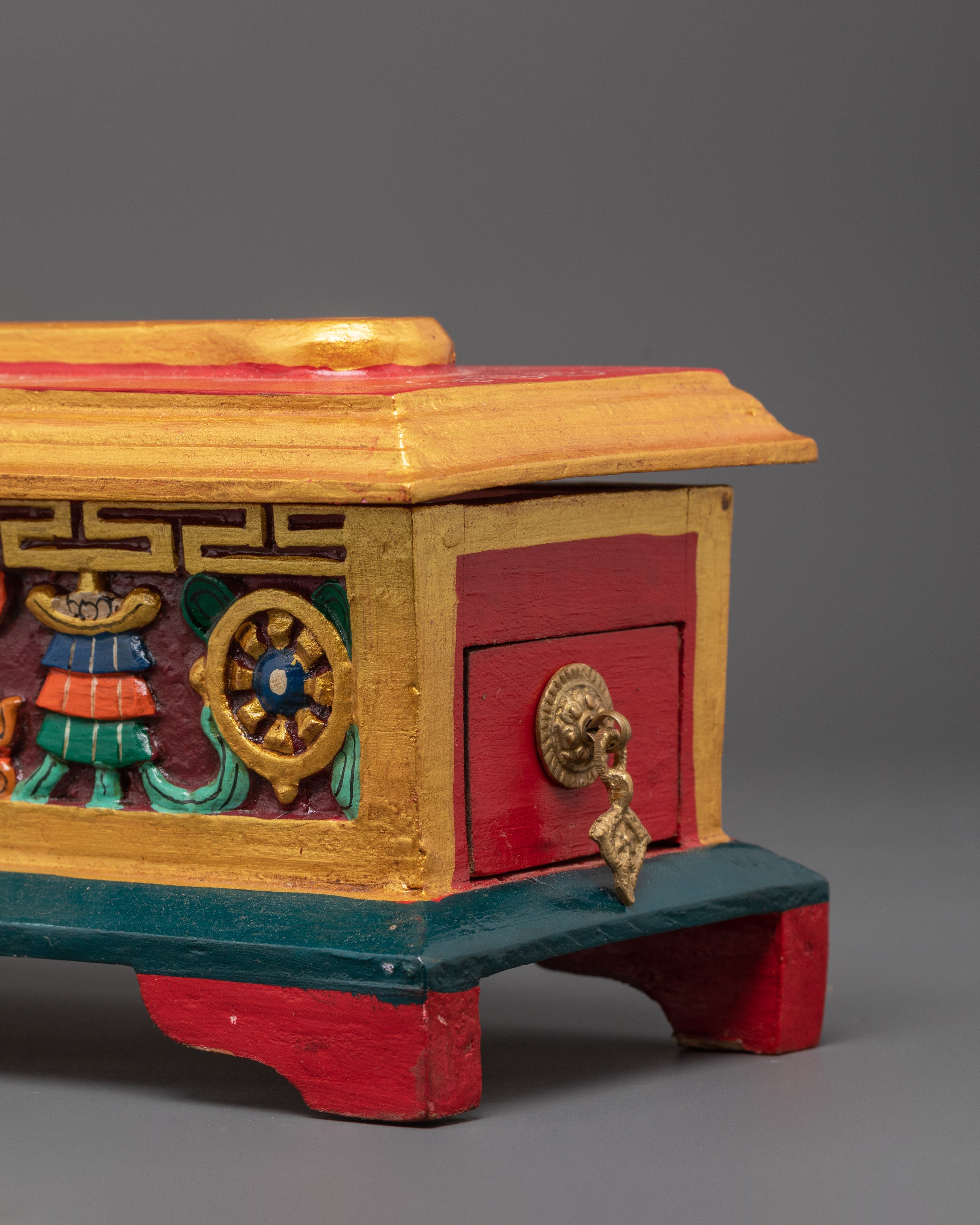 Tibetan Buddhist Incense Burner | Spiritual Alter for Meditation