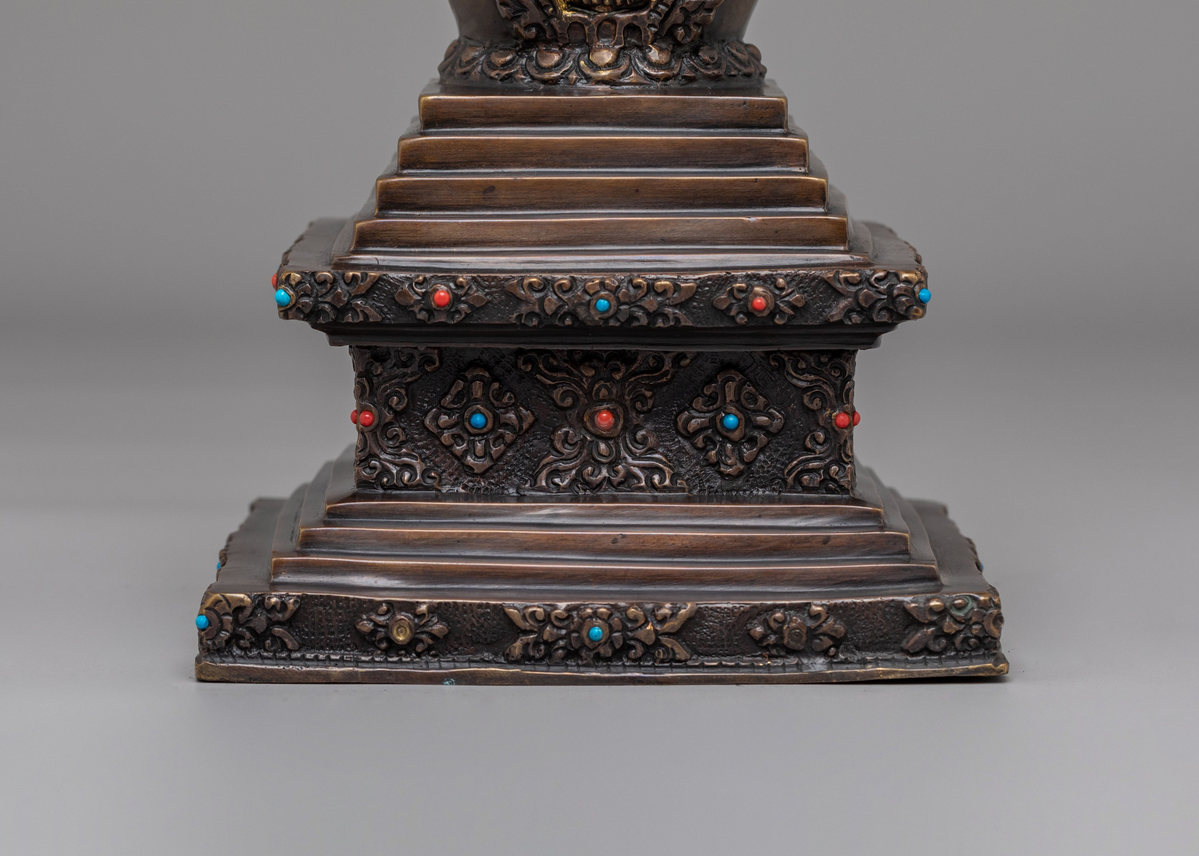 Buddhist Altar Stupa of Enlightenment | Himalayan Sacred Decor