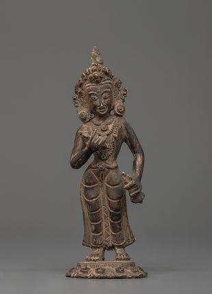 Vajrasattva Statue in Antique Copper Finish