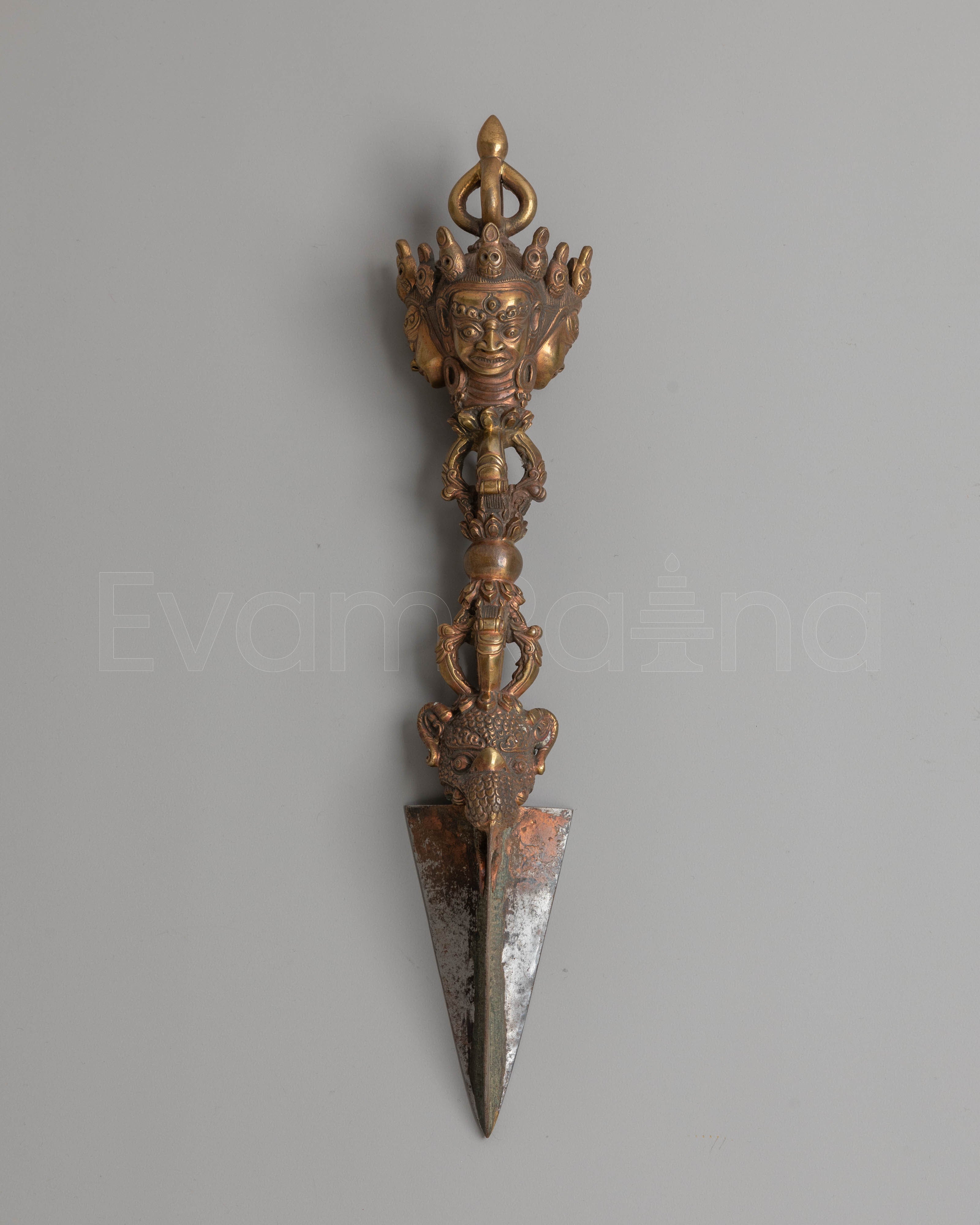Handcrafted Sacred Phurba Dagger for Ritual Use