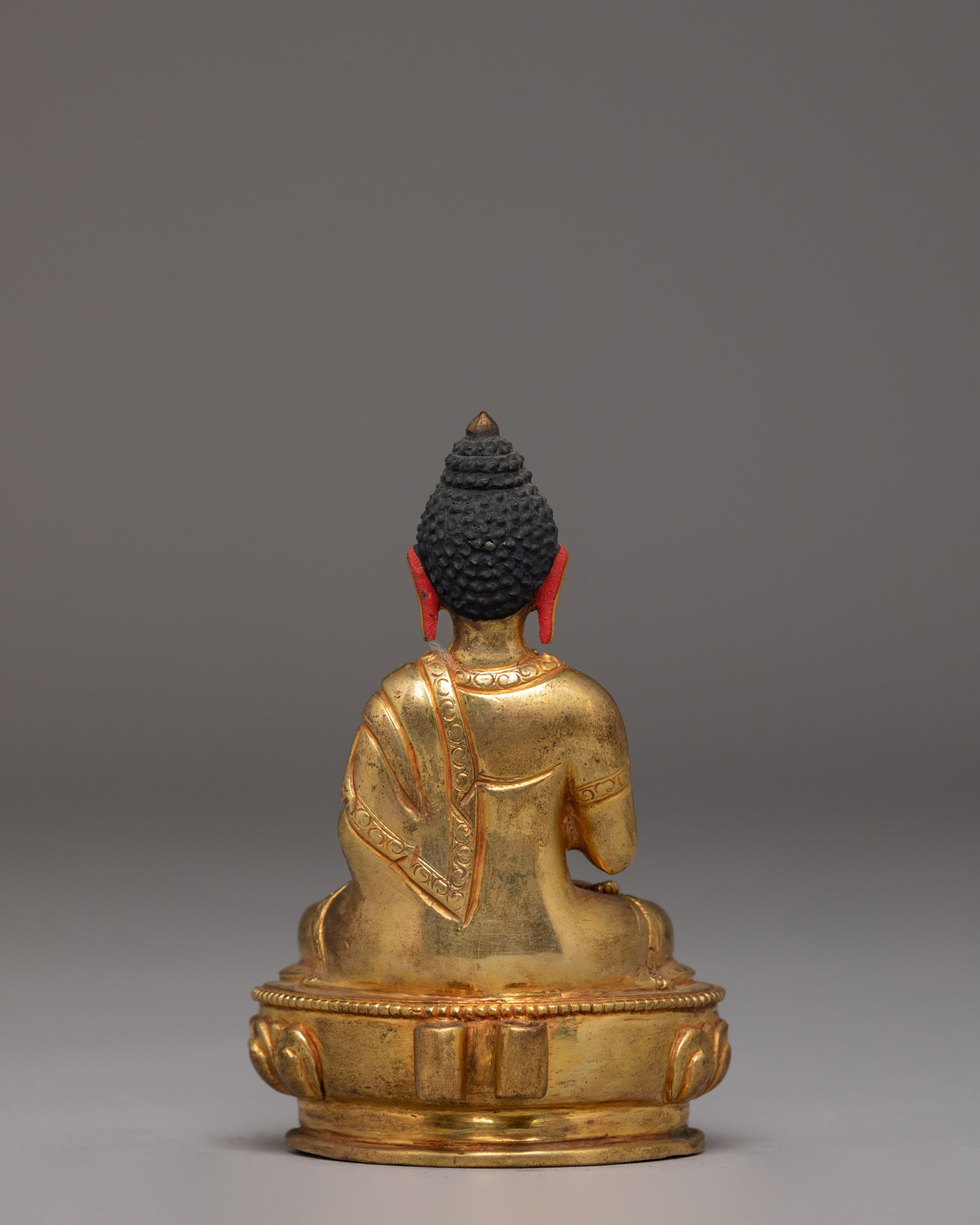 Sacred Statue of Amoghasiddhi Buddha | Himalayan Enlightenment Art