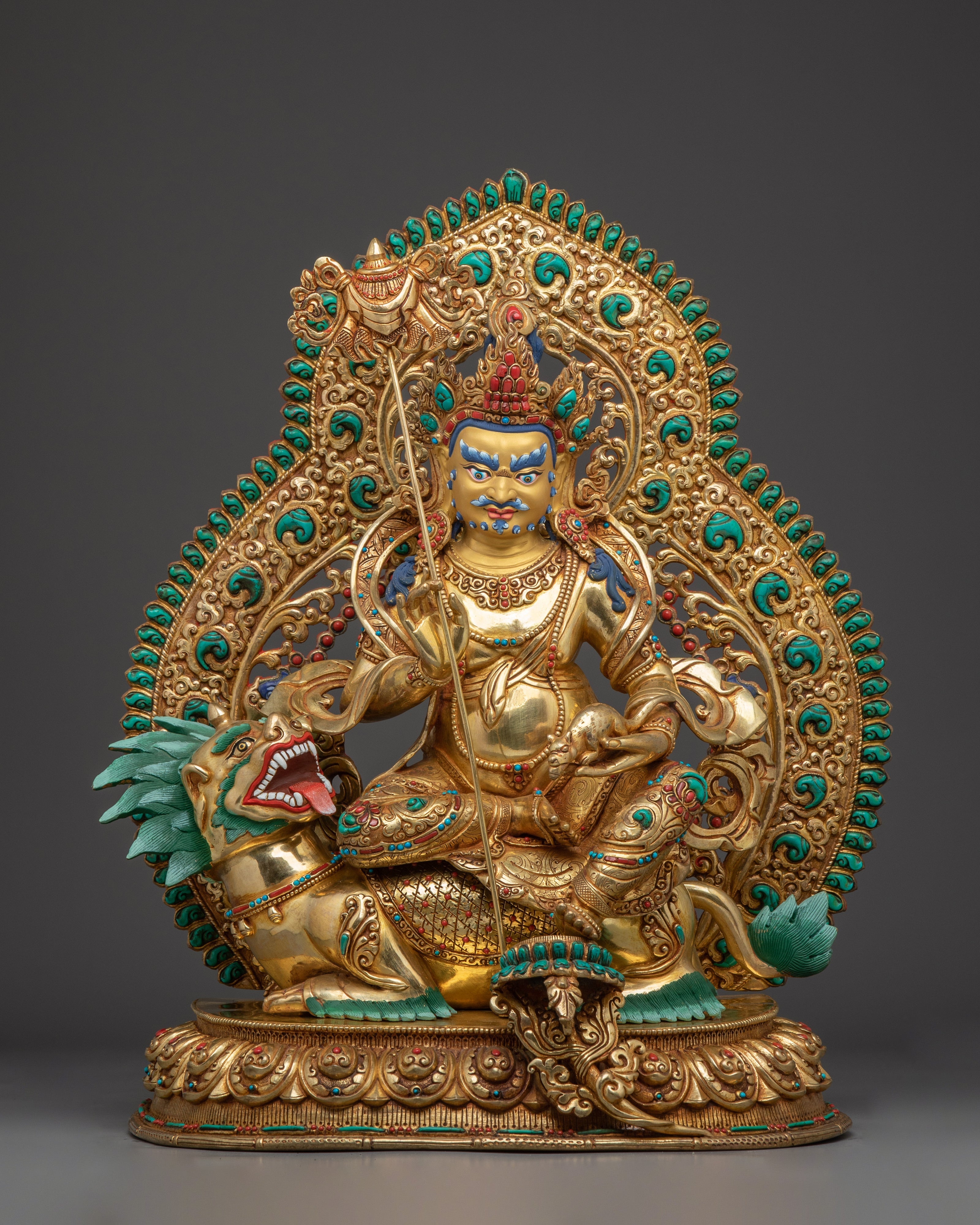 Namtoshe Statue in 24K Gold Gilding
