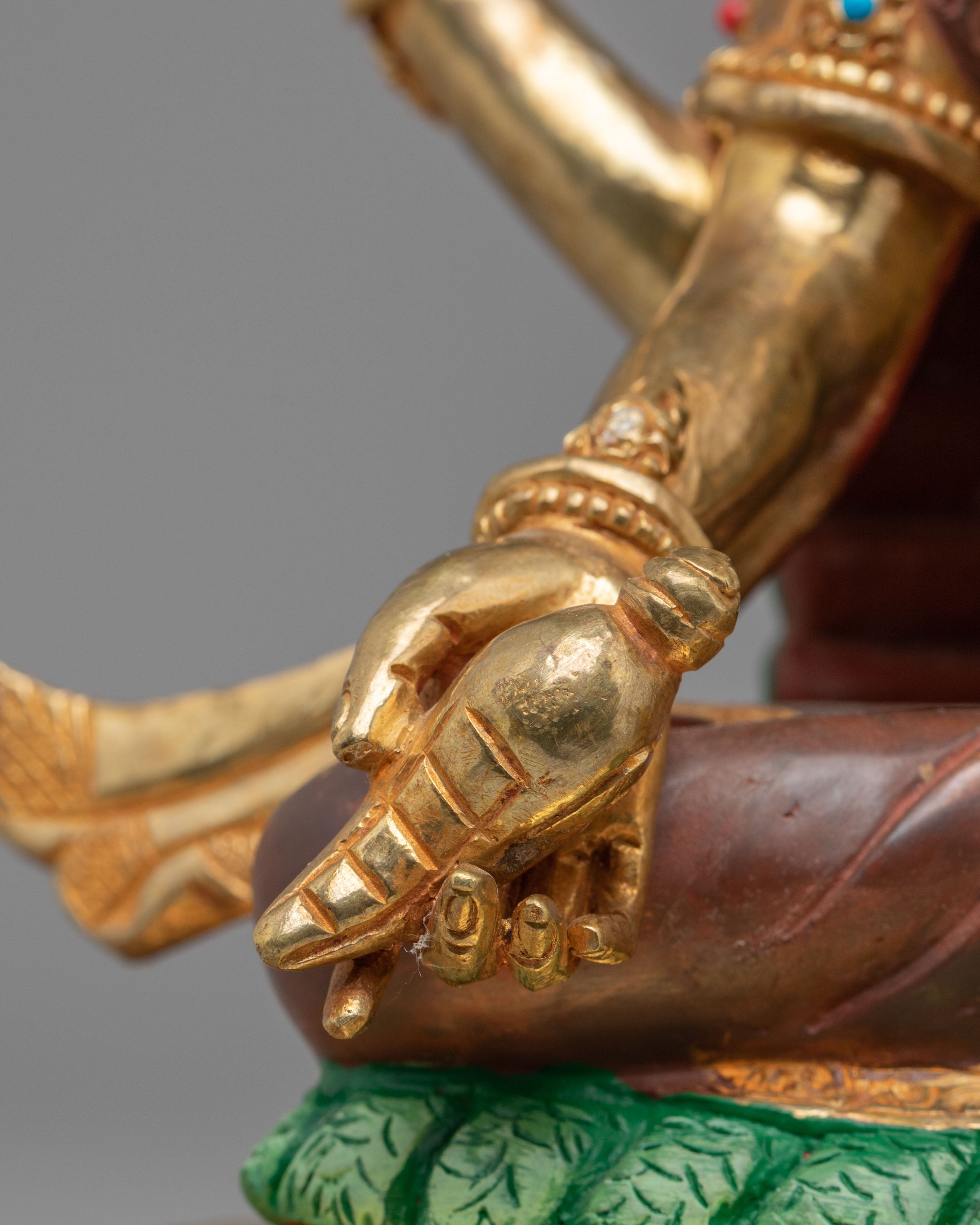 Traditional Bishnu Altar Statue | Spiritual Home Decor