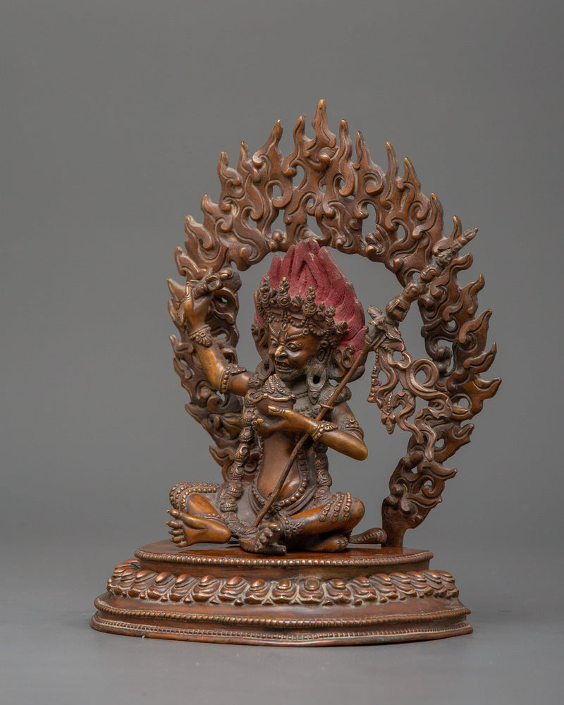 Oxidized Copper Vajrayogini Statue | Powerful Tantric Deity