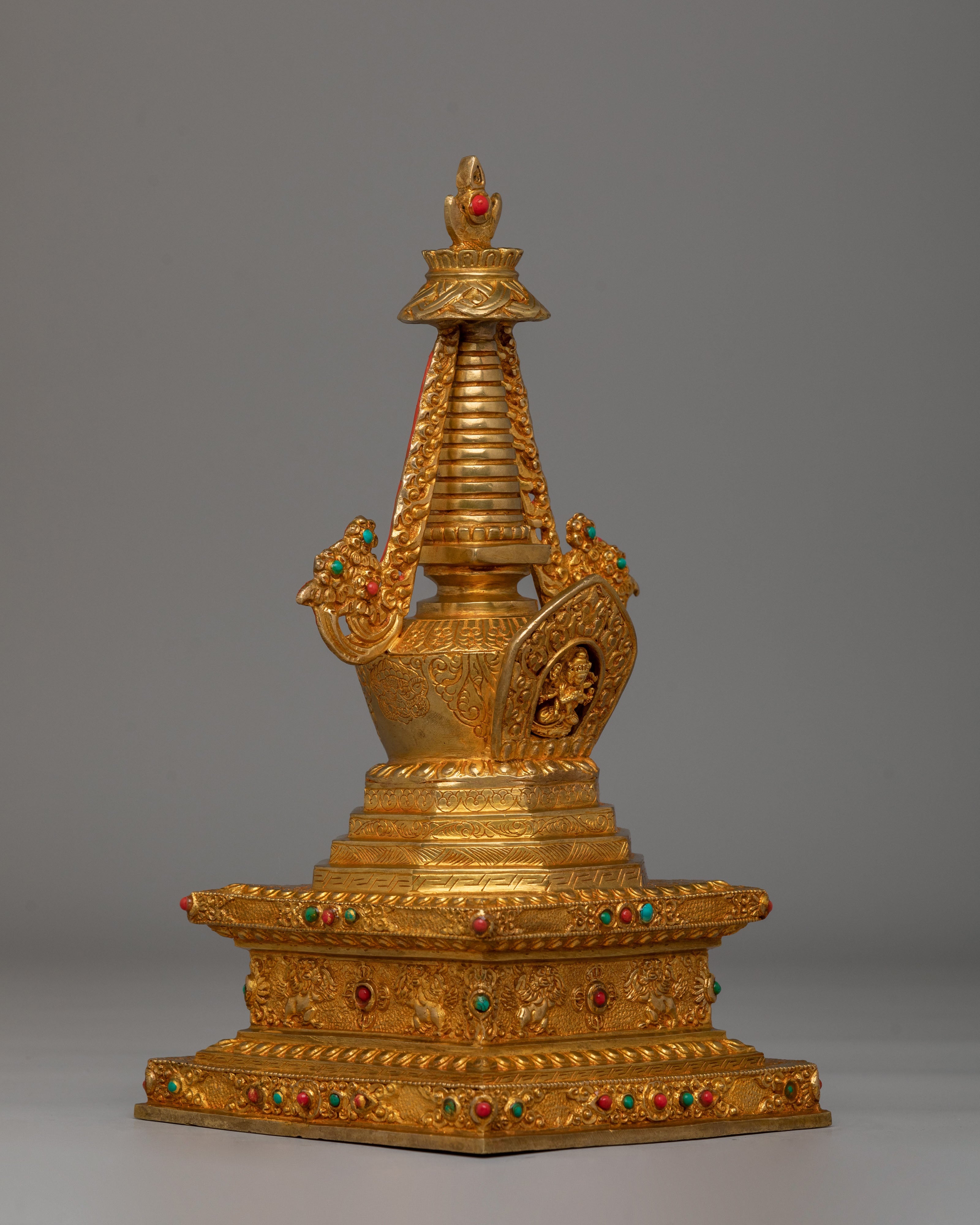 Handcrafted Stupa of Reconciliation | Spiritual Tibetan Stupa