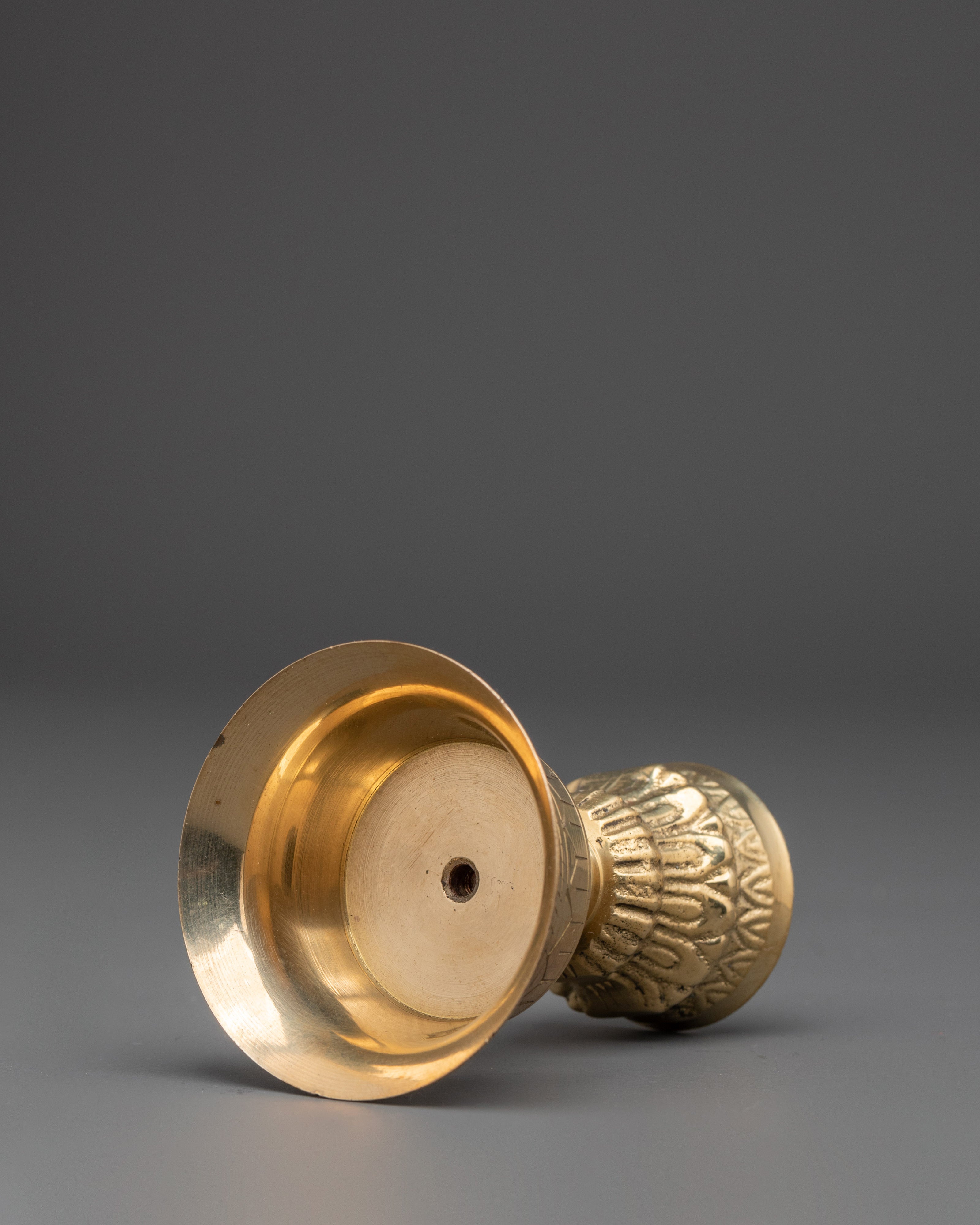 Handcrafted Traditional Tibetan Butter Lamp | Spiritual Offering Bowl