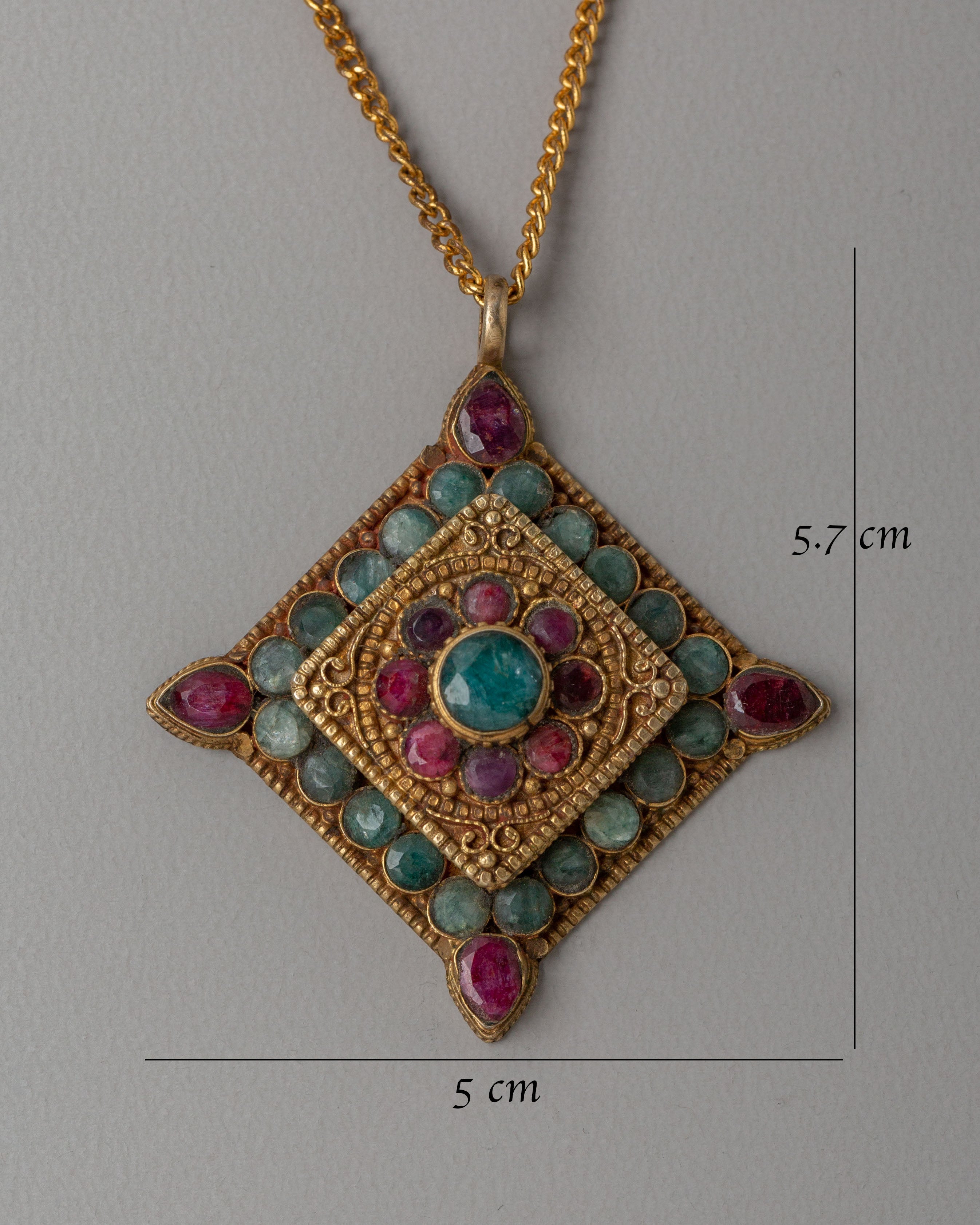 Tibetan Handcrafted Locket | Perfect for Personalized Gift Ideas