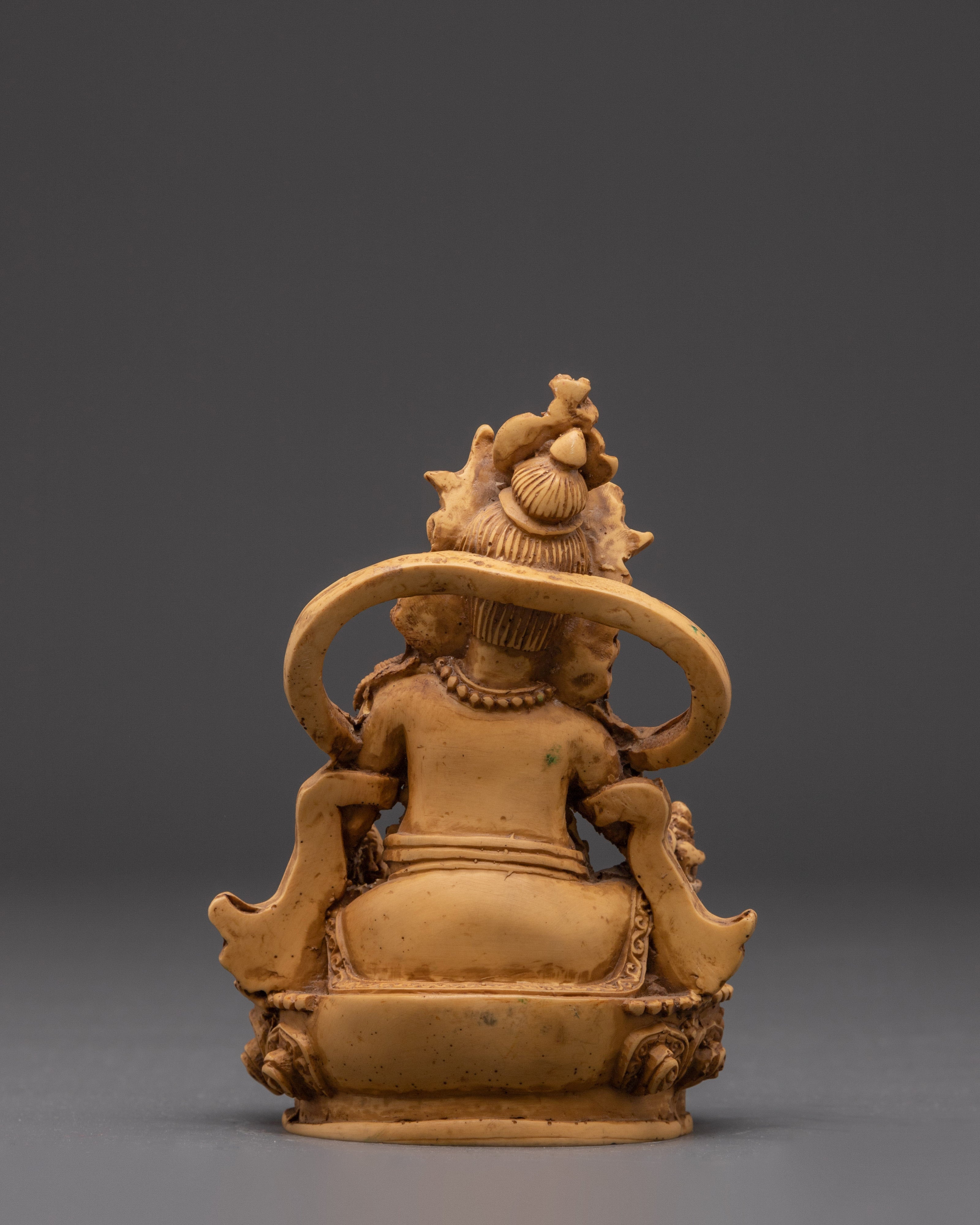 Dzambhala God of Prosperity Sculpture | Symbol of Wealth and Compassion