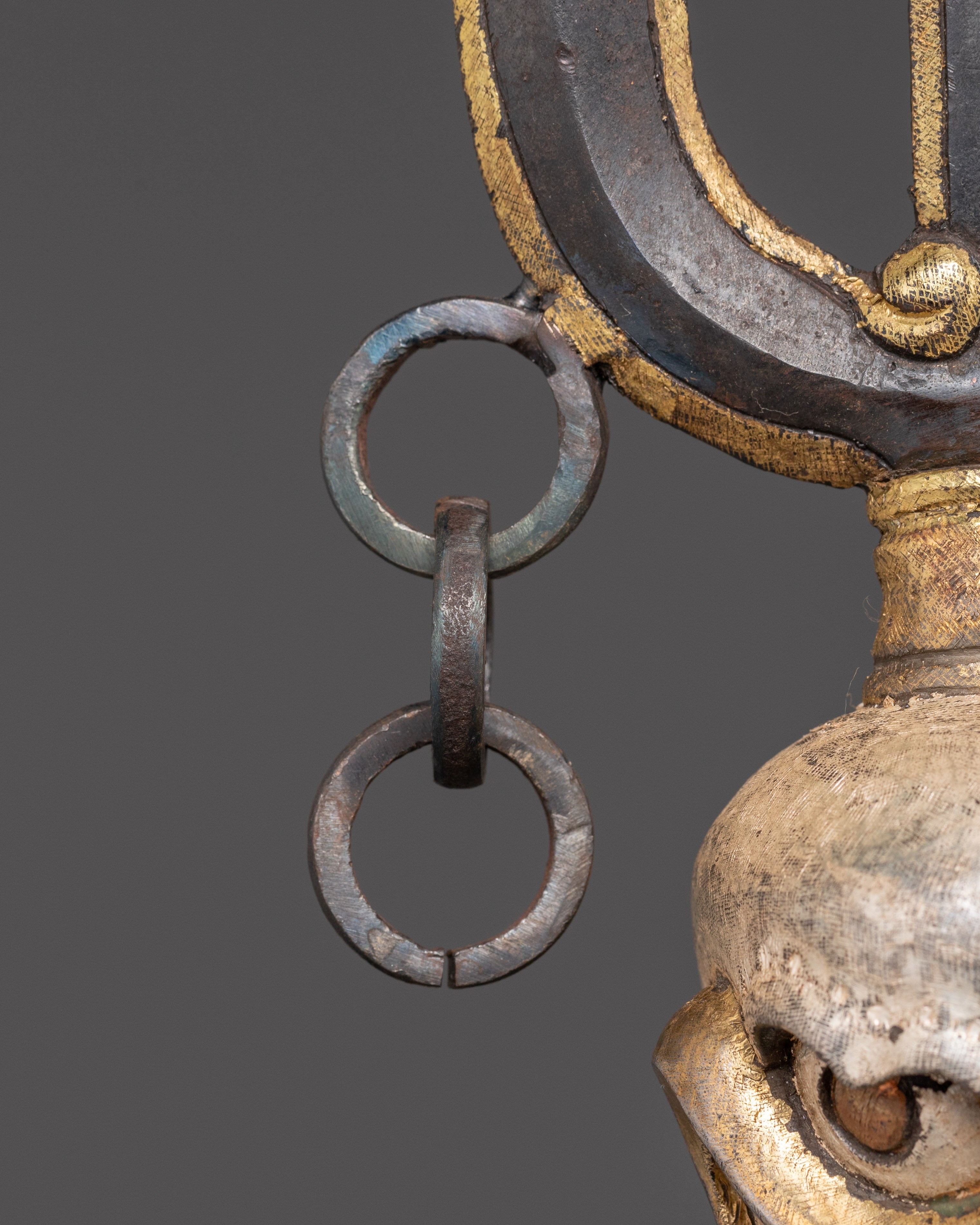 Trishul with Phurba | Ritual Weapon for Tantric Practices