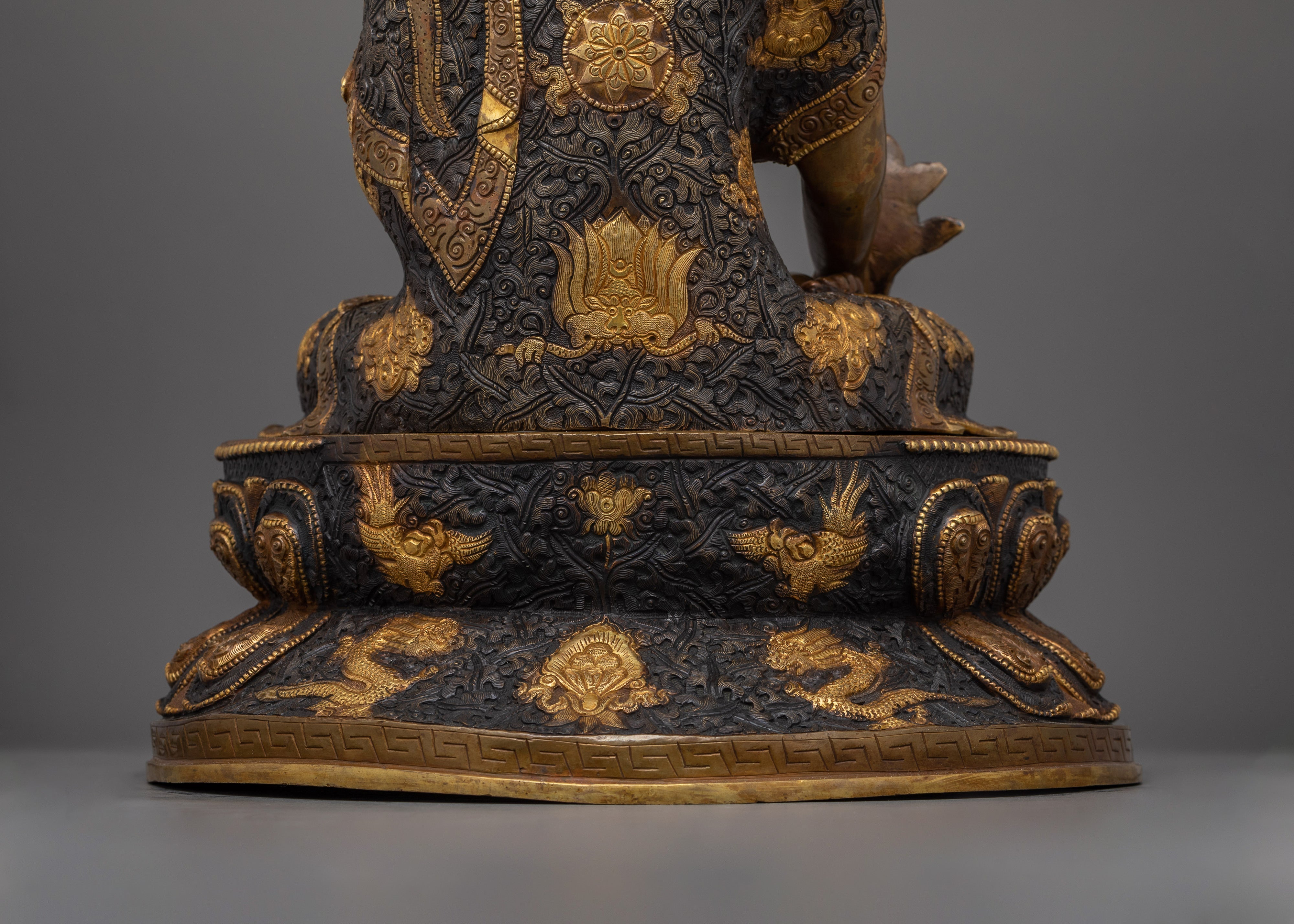 Dhyani Buddha of Medicine Oxidized Figure | The Healer of the Mind and Body