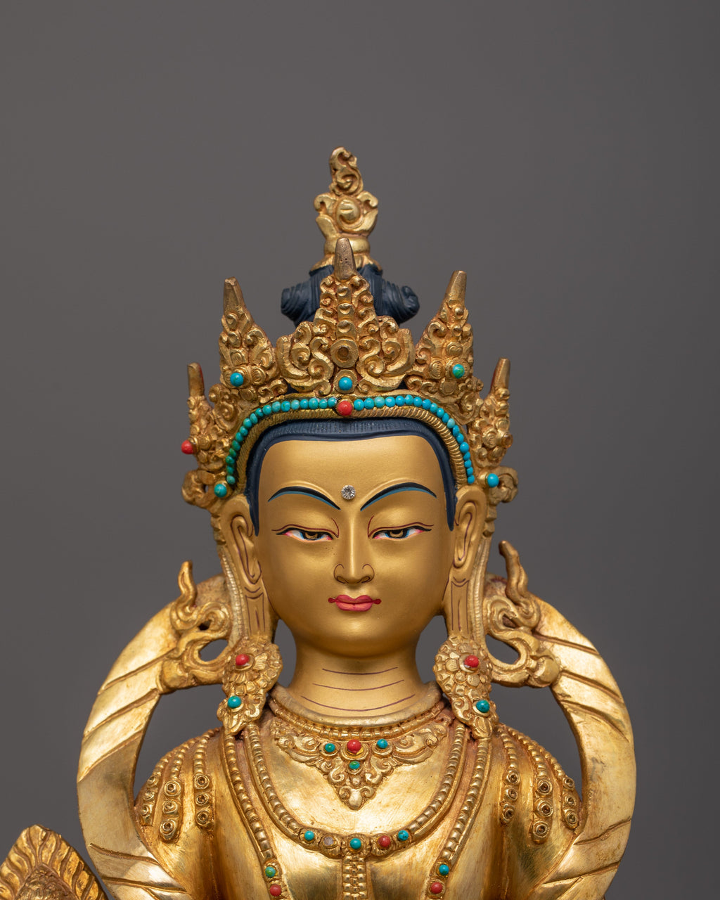 Hell Savior The Savior of Hell Beings Kshitigarbha Statue | Bodhisattva of Great V
