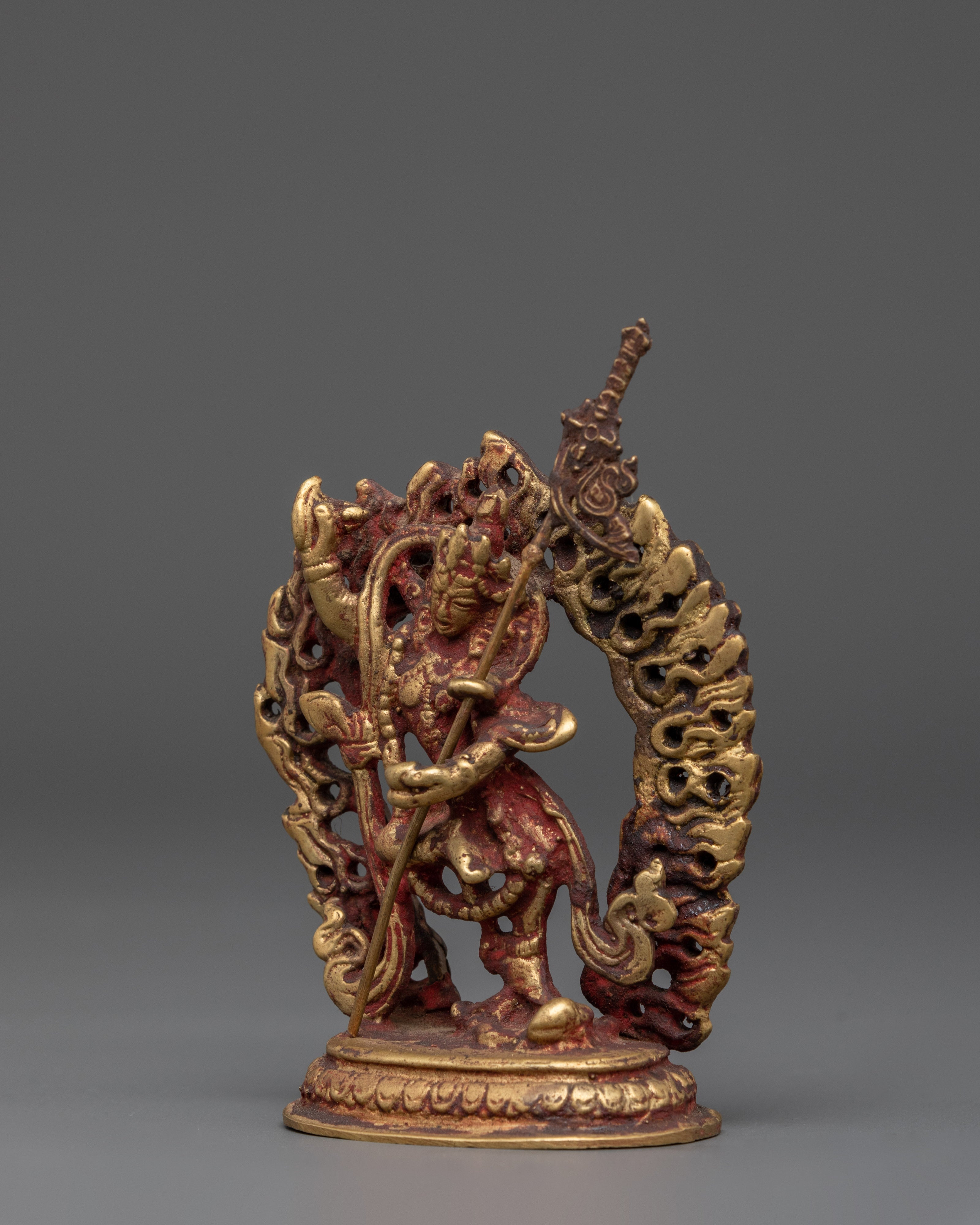 Vajrayogini Handcrafted Statue | Statue With Gold Plating for Altar