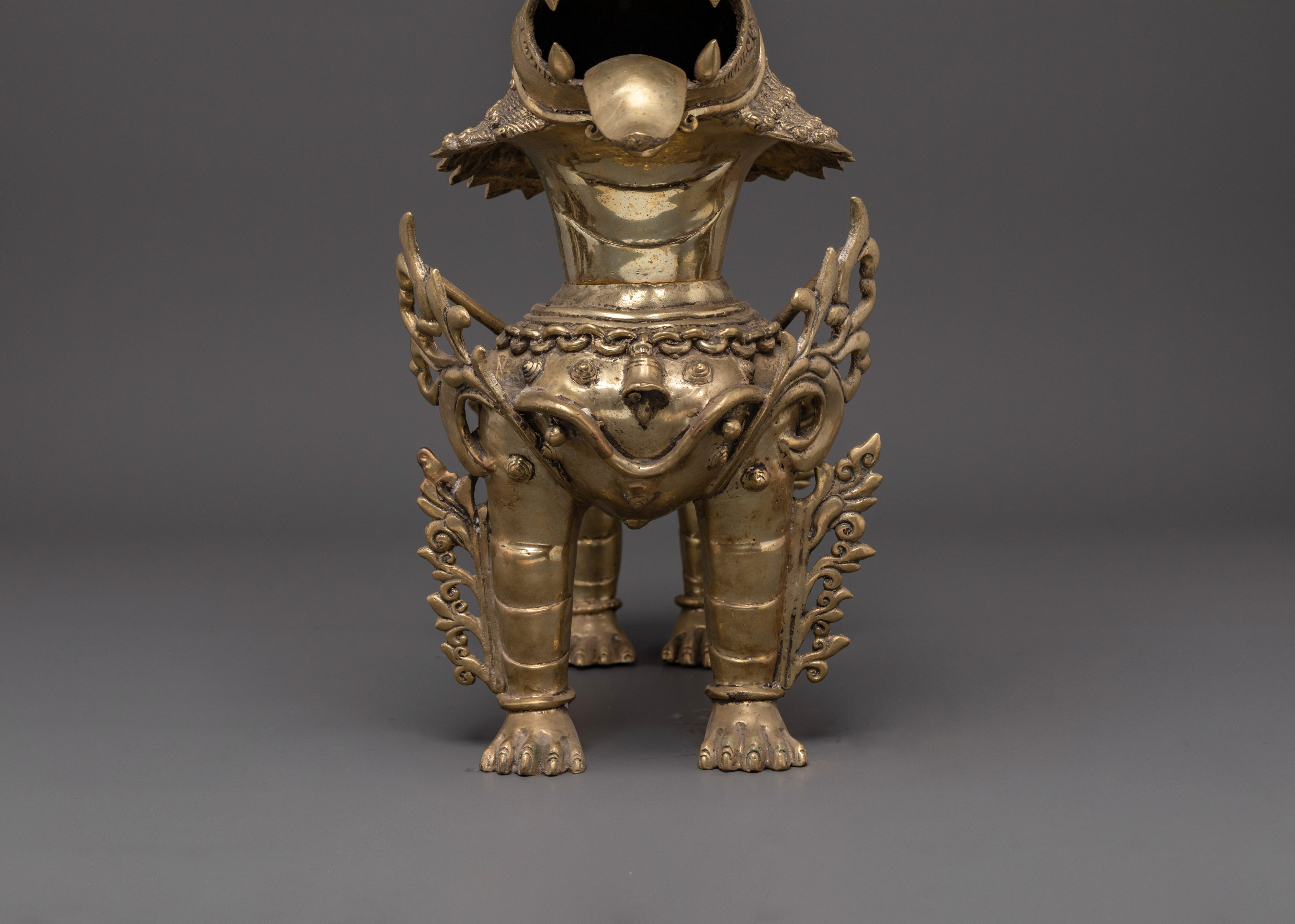 Spiritual Guardian Lion Set | Majestic Tibetan Protector Lions for Home Decor