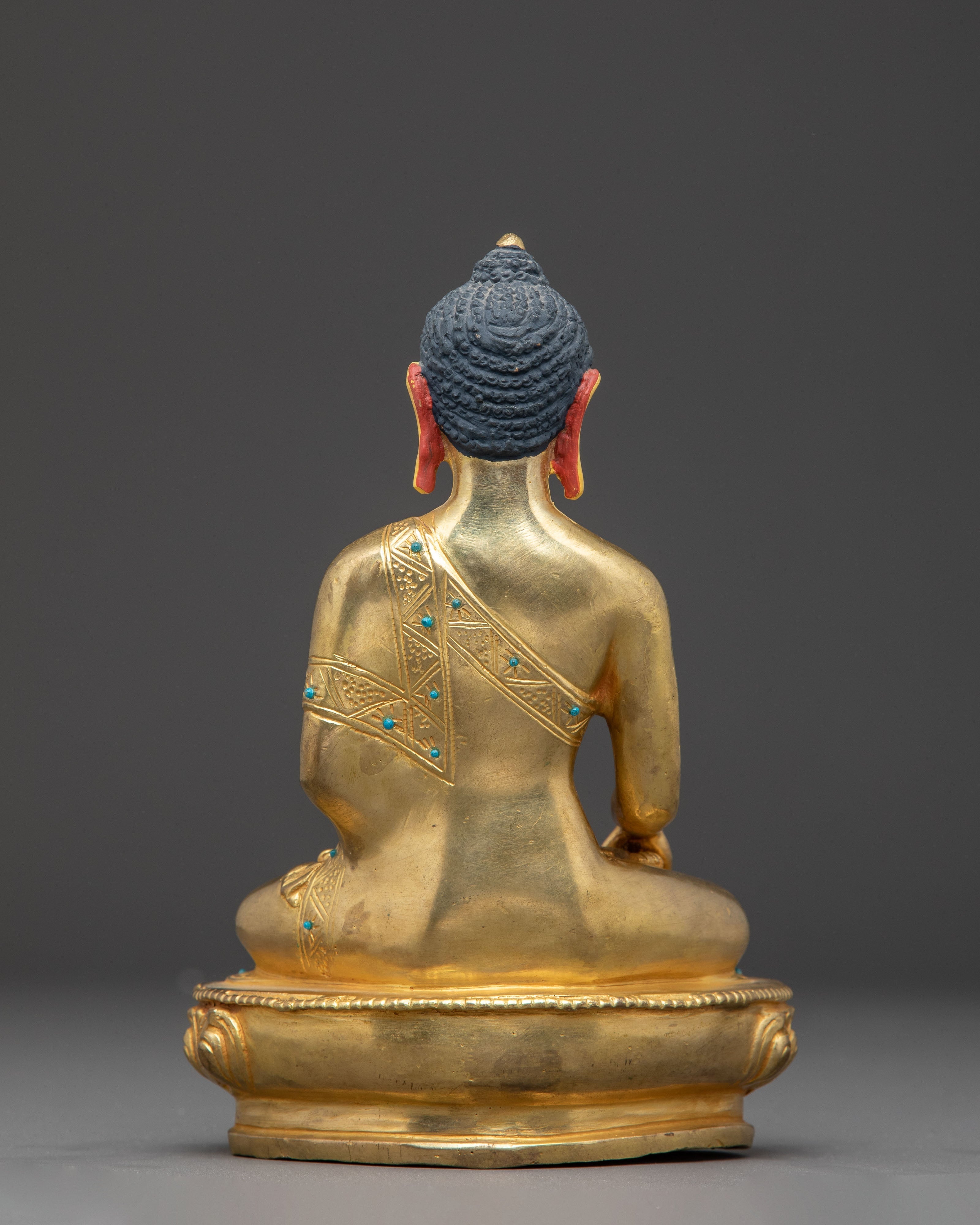 Handcrafted Radiant Artwork of Buddha Shakyamuni | Historical Enlightened One