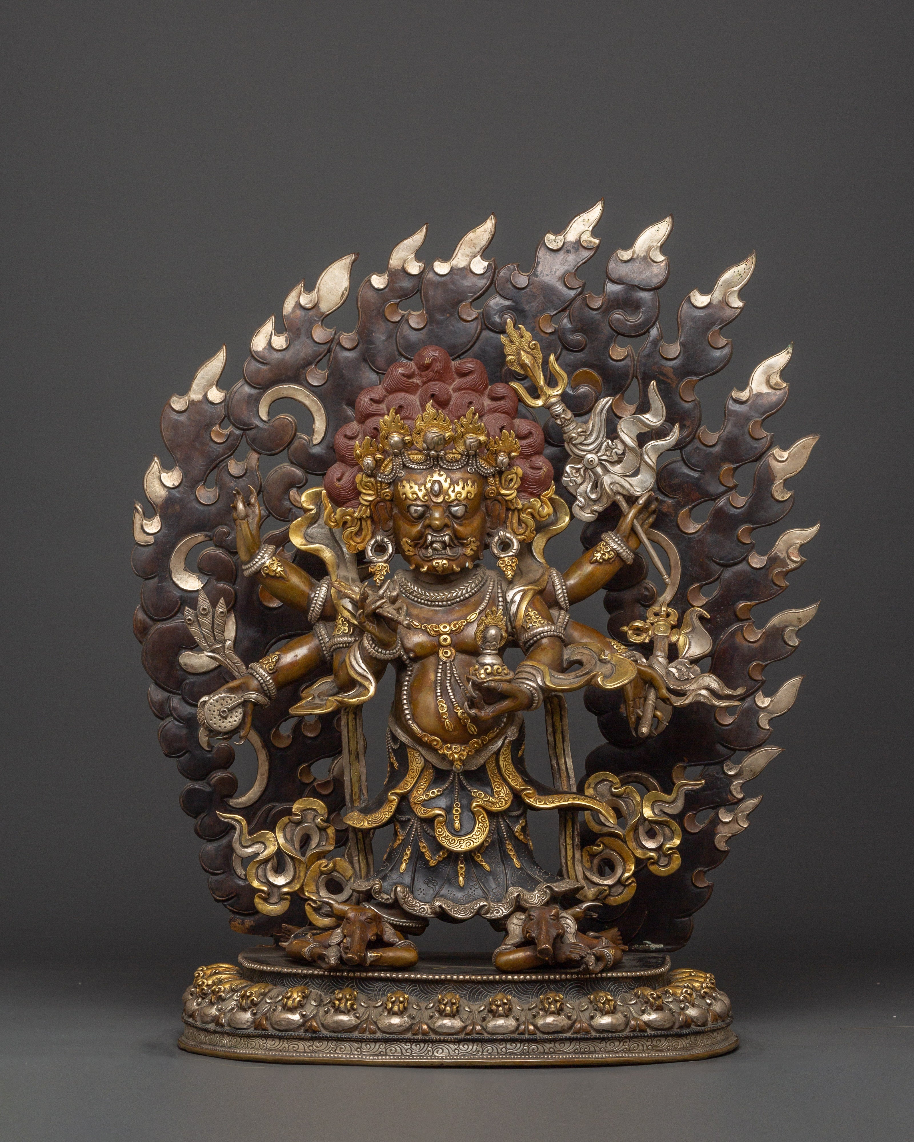 White Mahakala wrathful form
