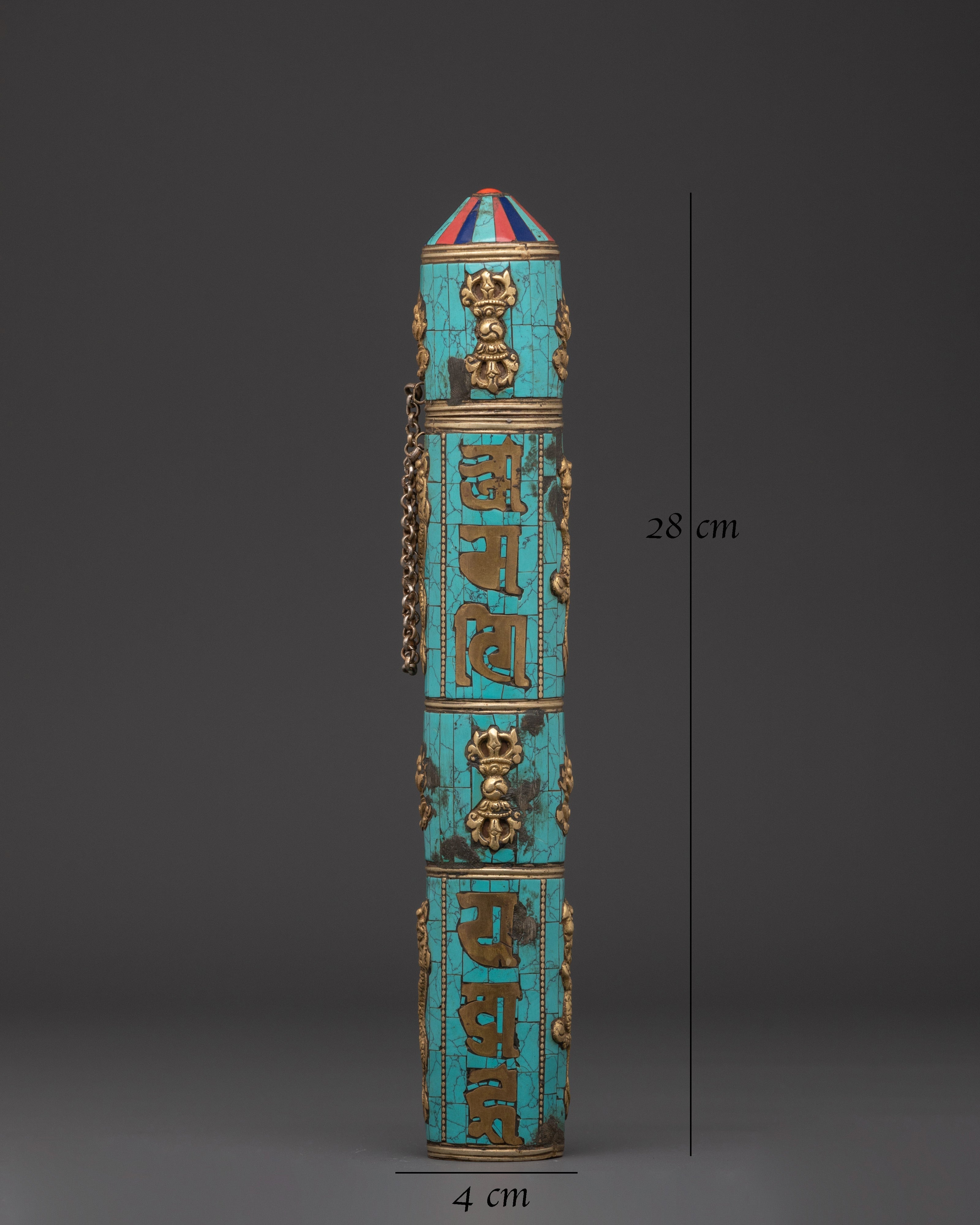 Tibetan Brass Incense Burner | Meditation Space Decor