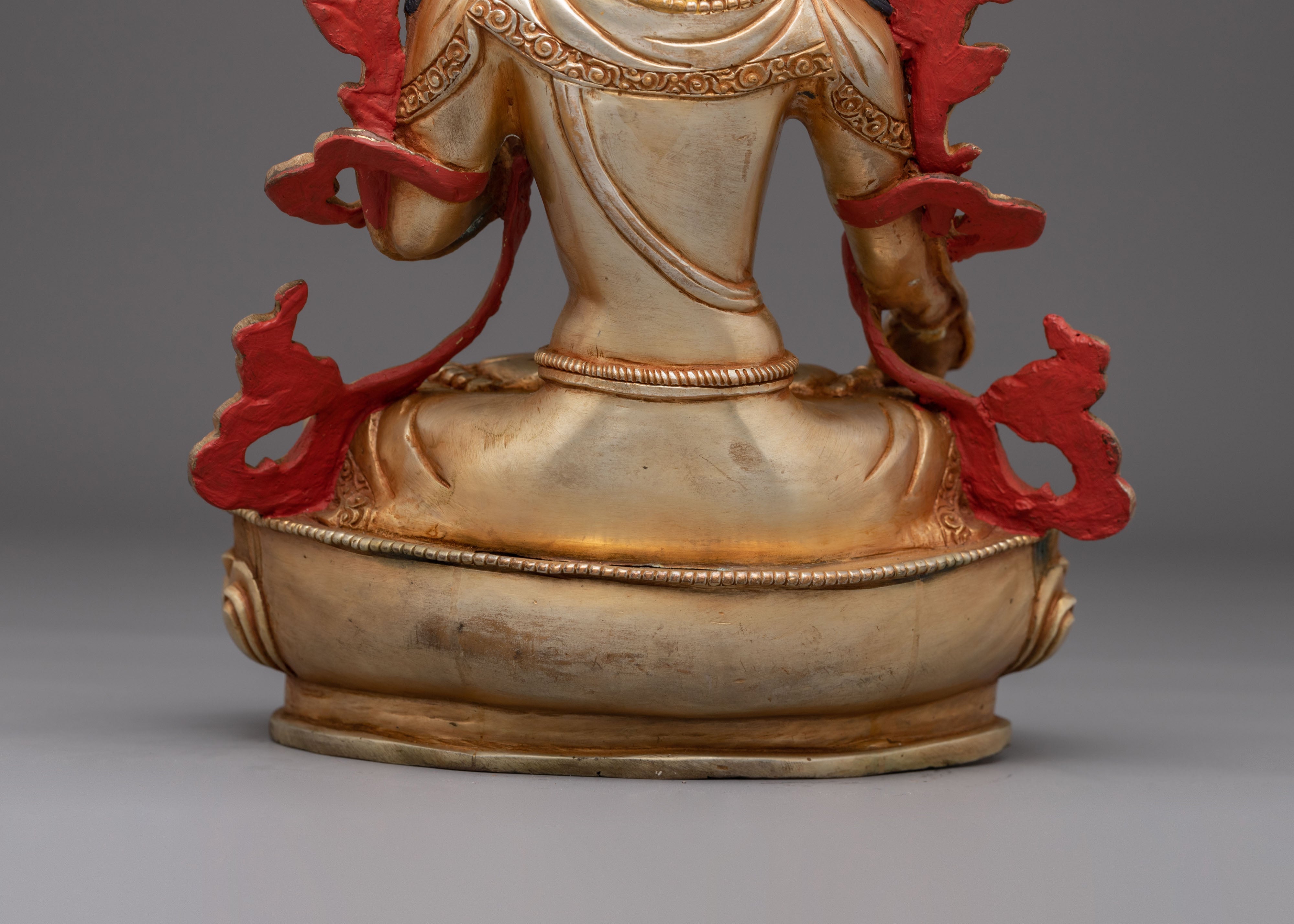 Meditation Goddess White Tara Statue | Symbol of Compassion and Healing