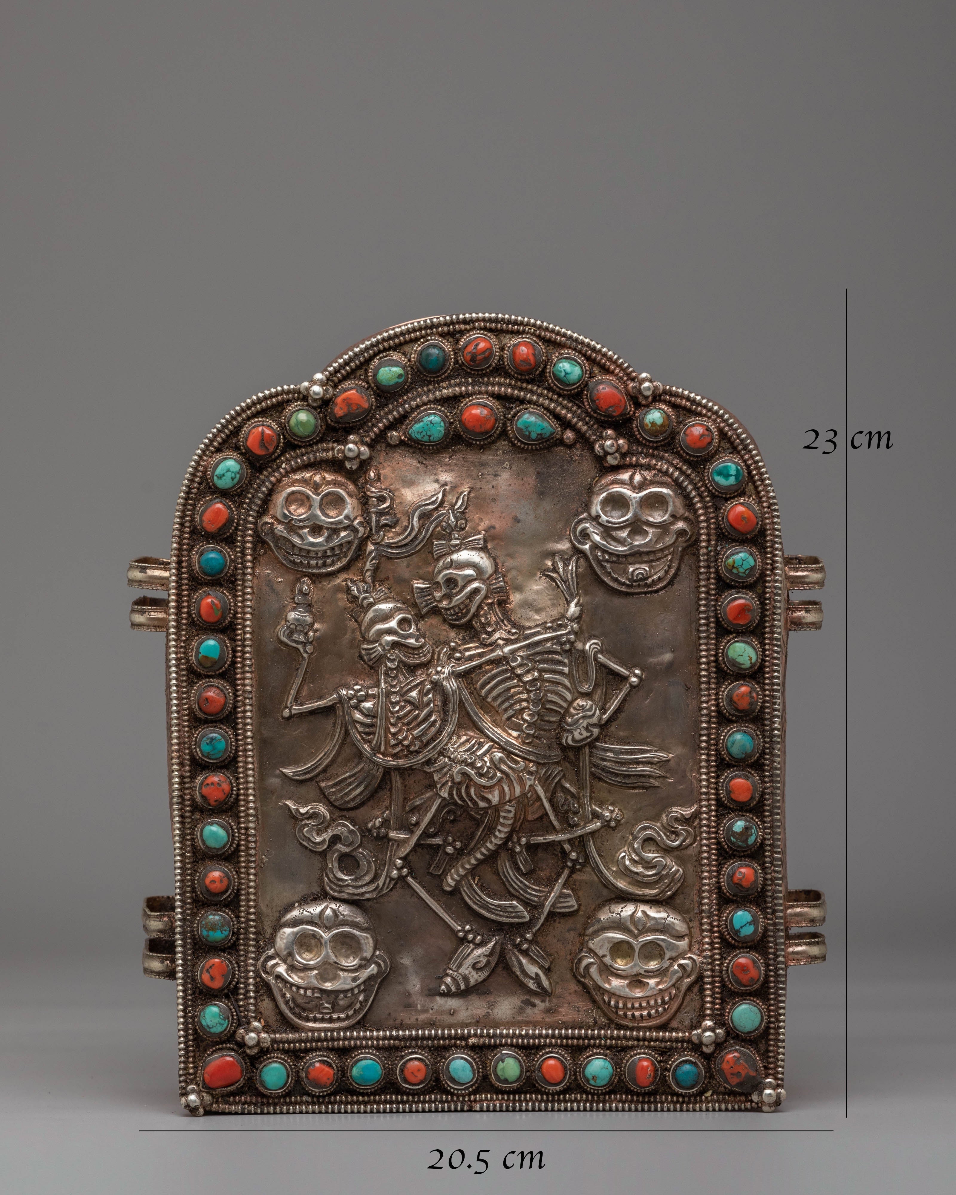 Citipati Design Tibetan Ghau Box | Protective Significance of the Ghau Box