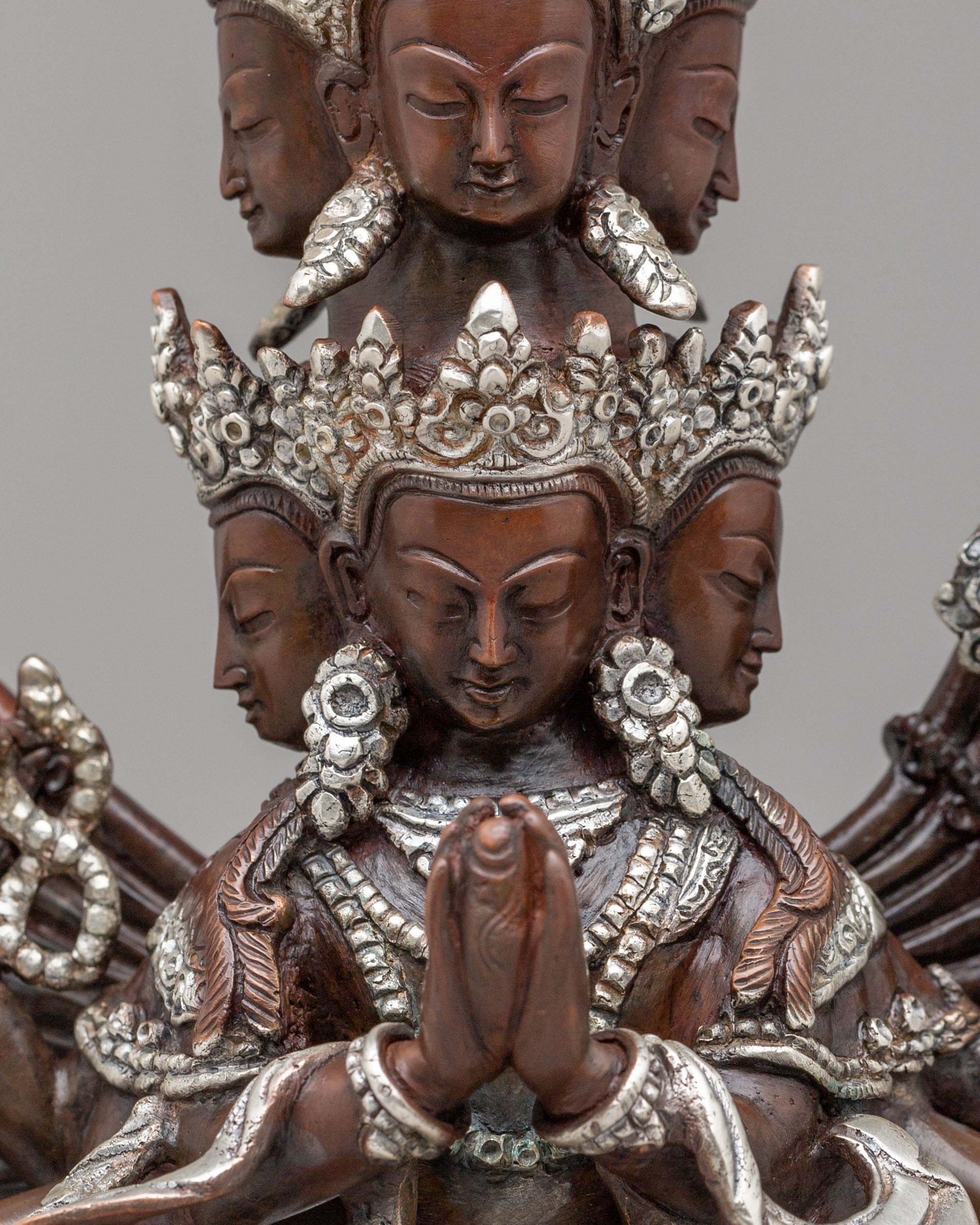 Thousand-Armed Chenrezig Sculpture | Symbol of Compassion