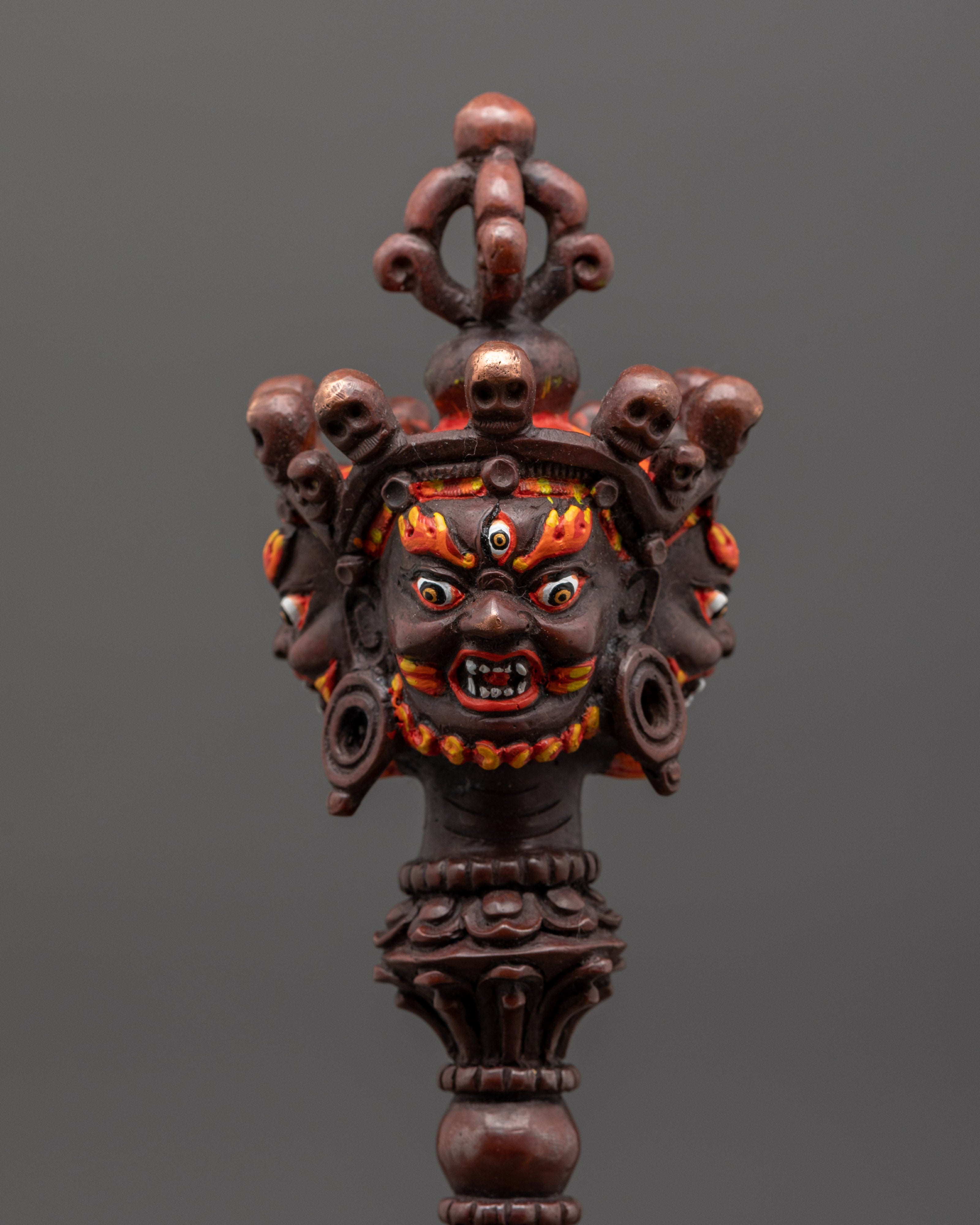 Tibetan Vajrakilaya Ritual Dagger | Handcrafted Tantric Phurba