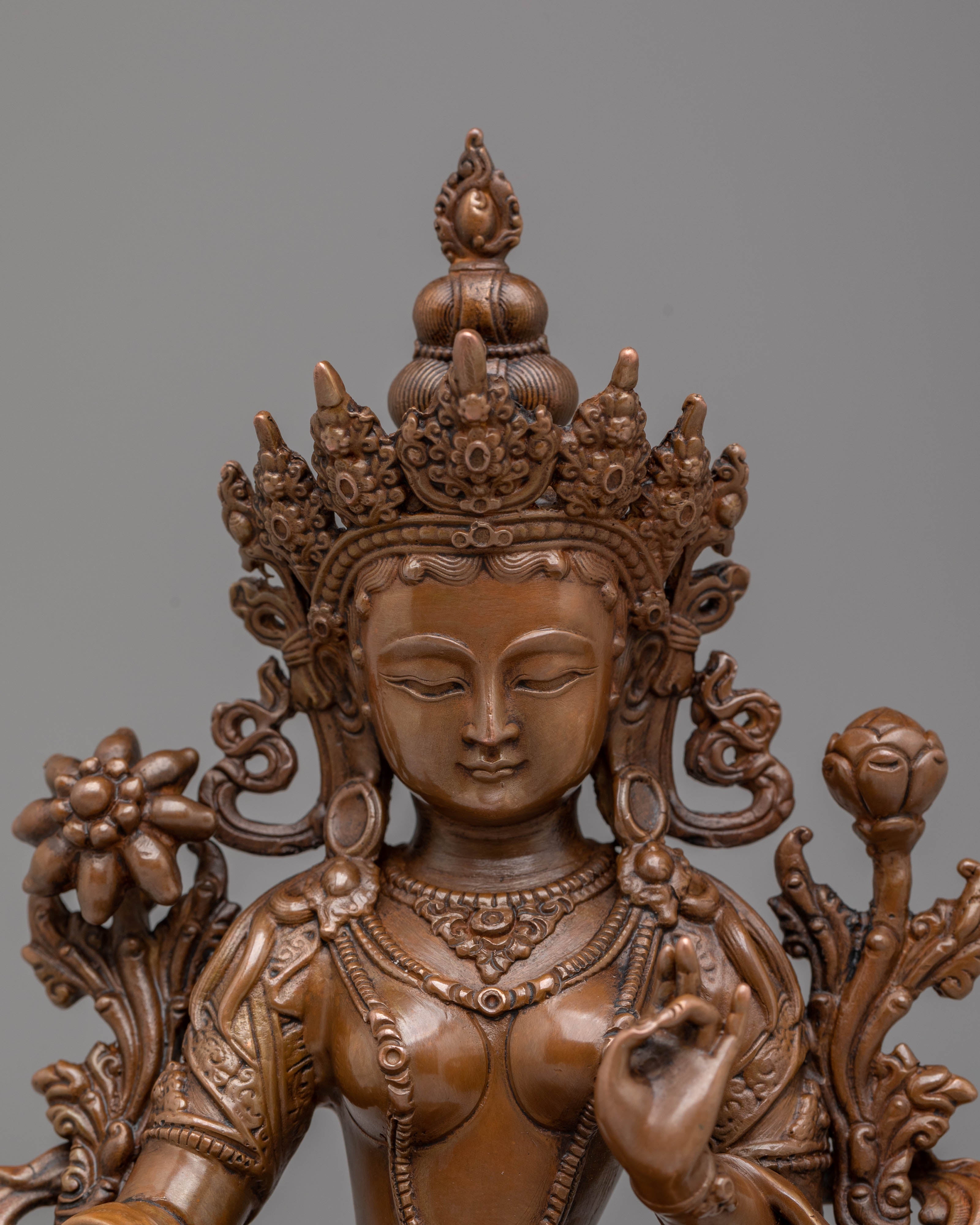 Sacred Mother Shyama Tara Statue | Tibetan Goddess of Compassion and Protection