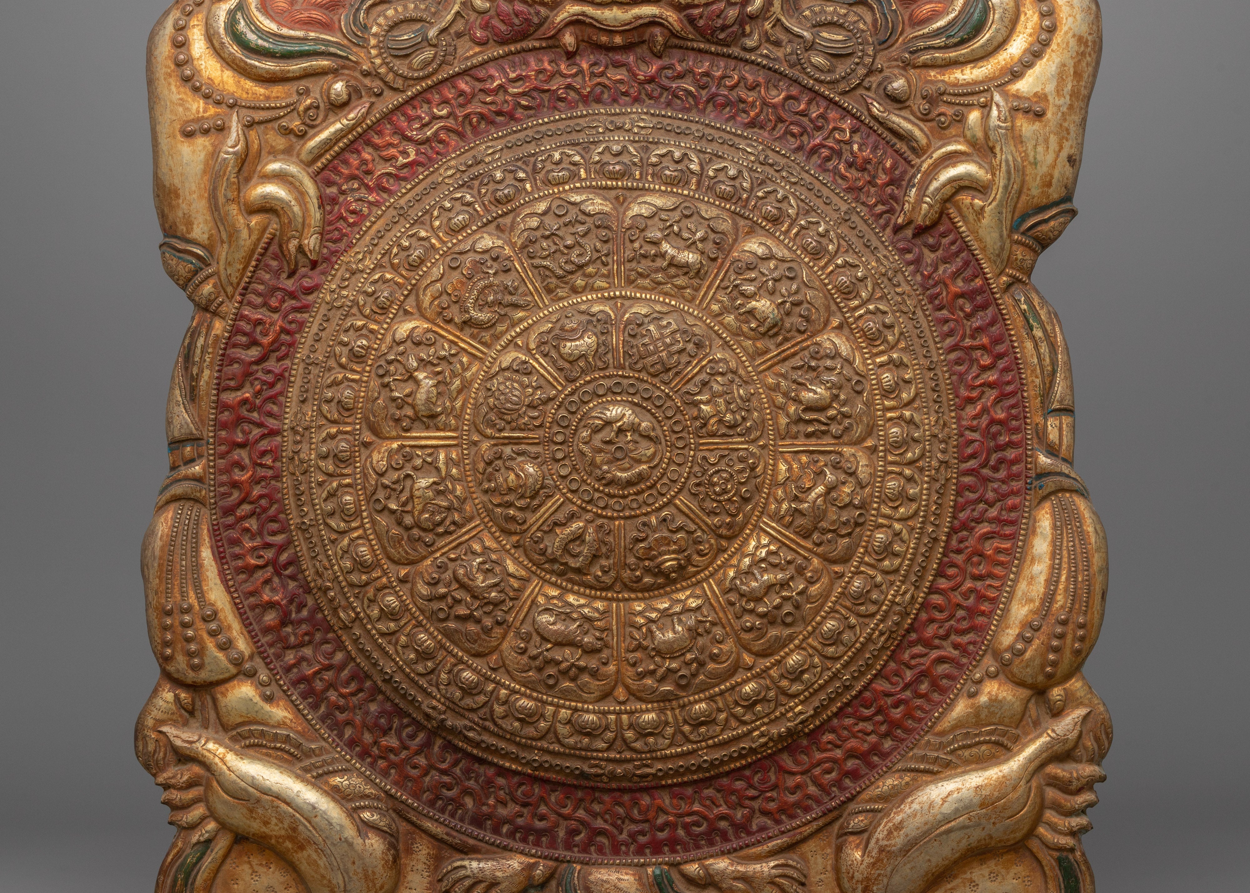 Wheel of Life Wall Hanging Crafts | Tibetan Decor