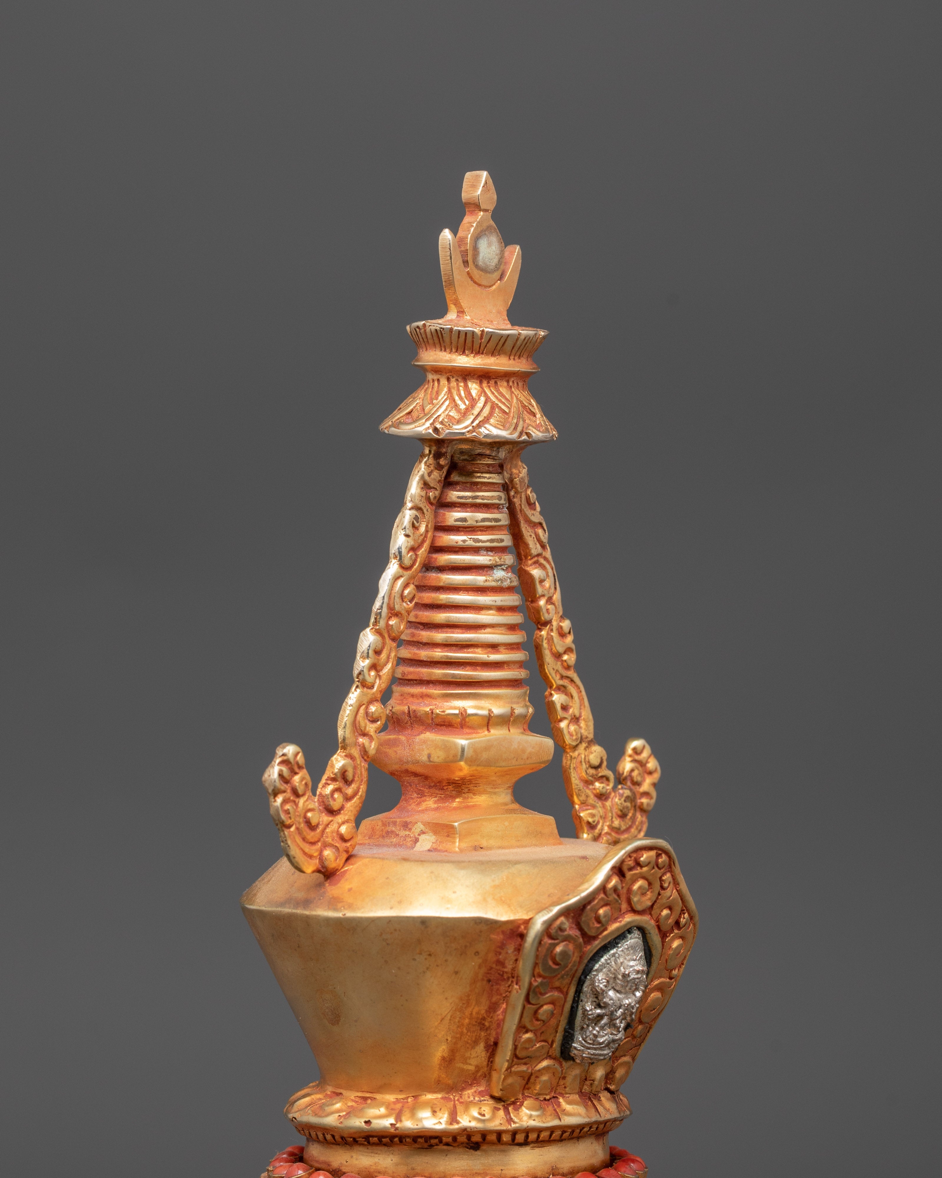 Golden Stupa for Ceremonies | Path to Enlightenment