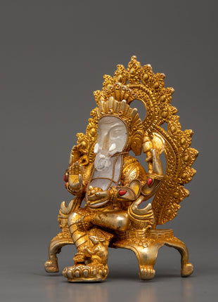 Ganesh Crystal Sculpture | Hindu Deity