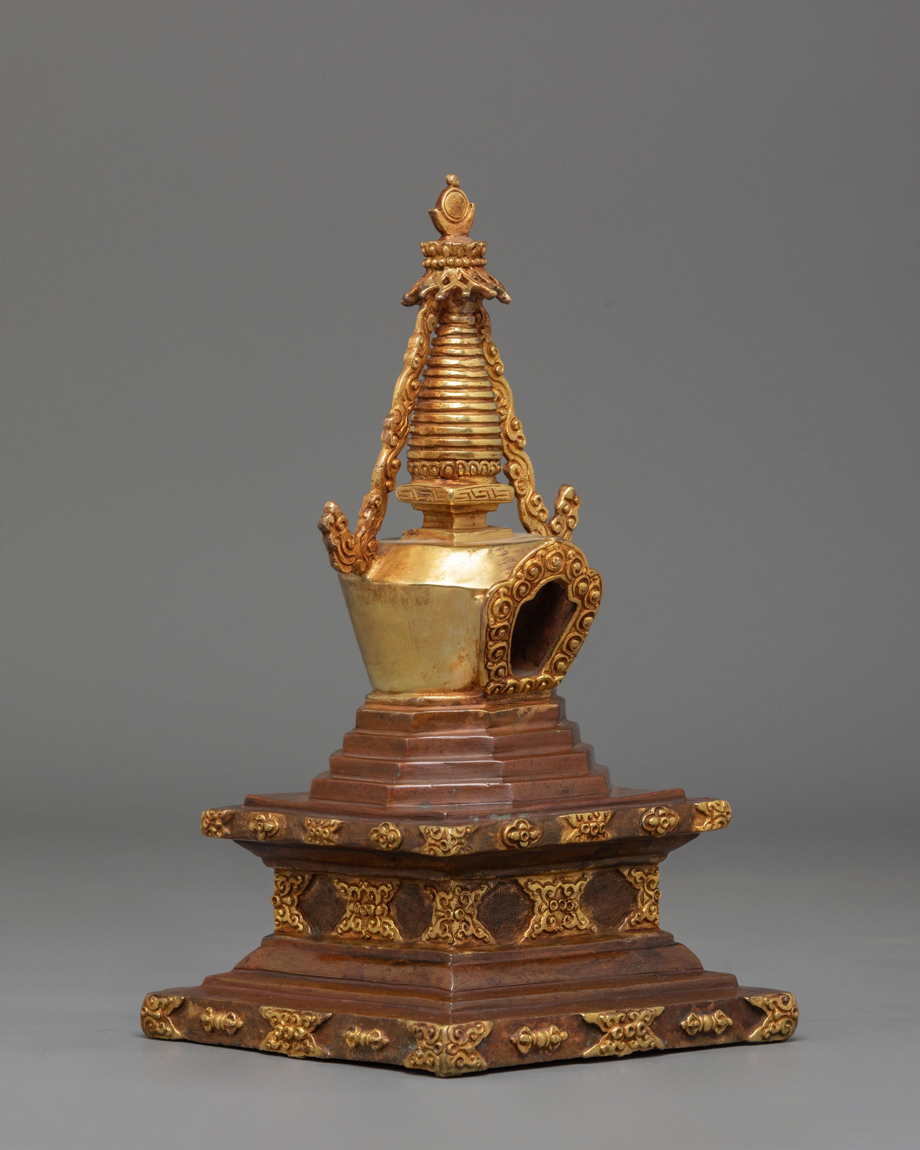 Tibetan Sacred Reliquary Stupa | Himalayan Buddhist Shrine
