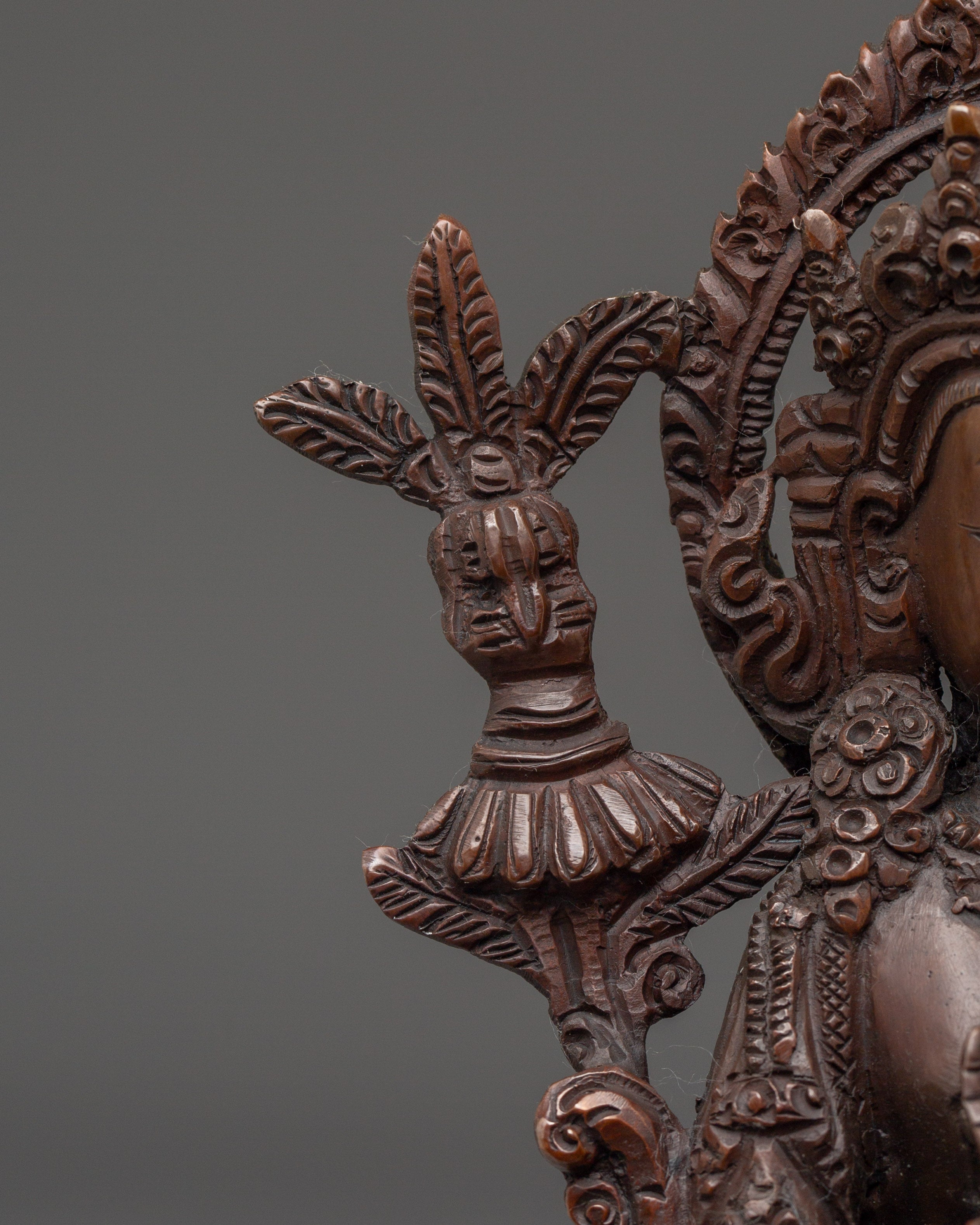 Future Buddha Maitreya Spiritual Statue | Buddhist Decor Artwork