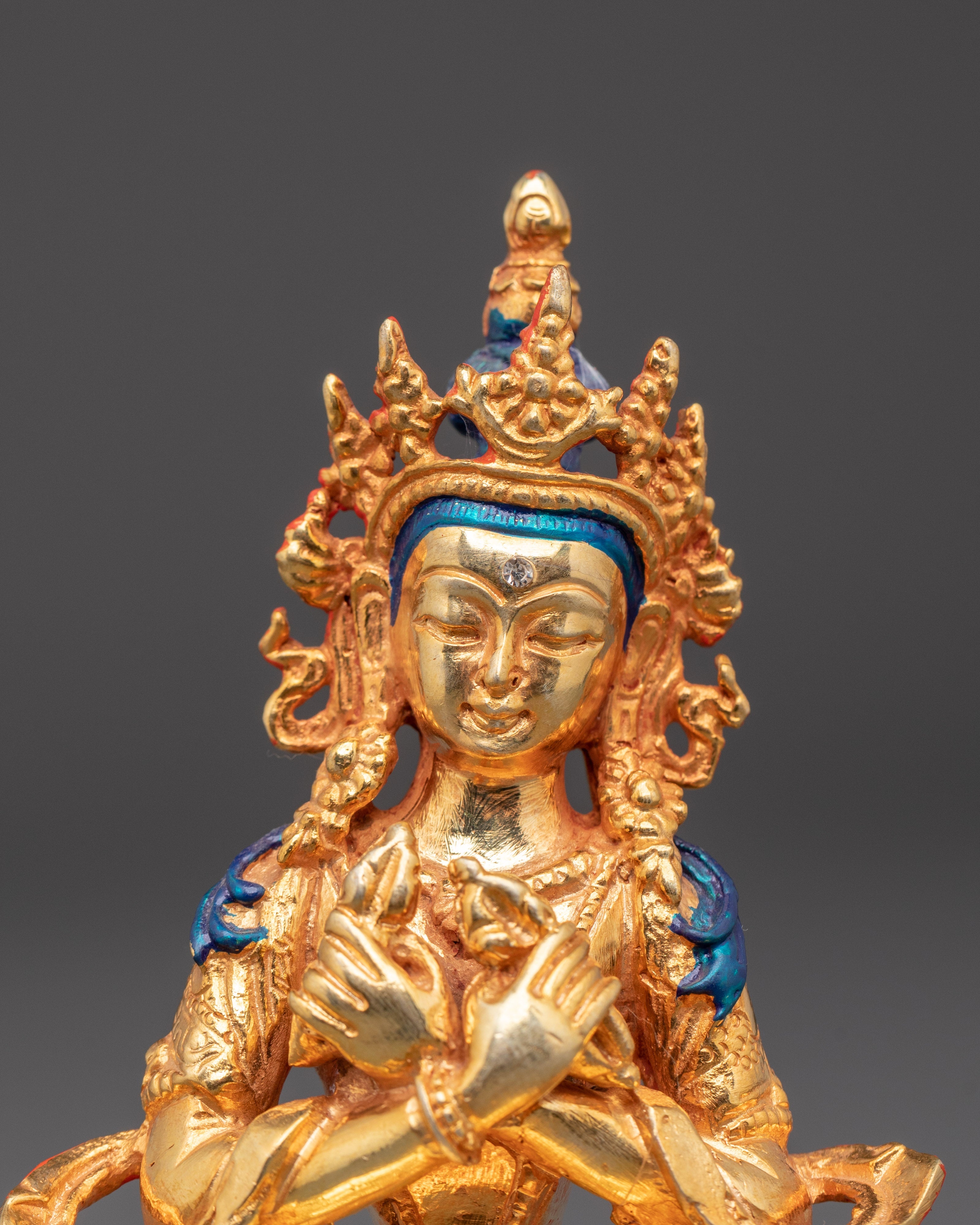 Handcrafted Vajradhara Statue | Tibetan Buddhist Primordial Buddha